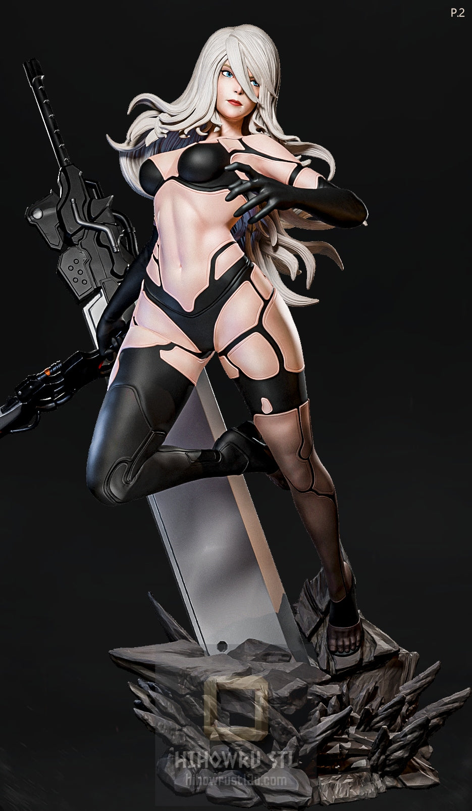 5096 A2 NSFW - NieR: Automata - STL 3D Print Files