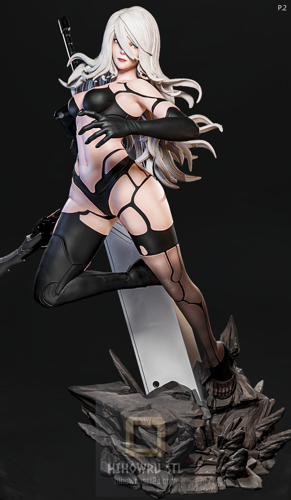 5096 A2 NSFW - NieR: Automata - STL 3D Print Files