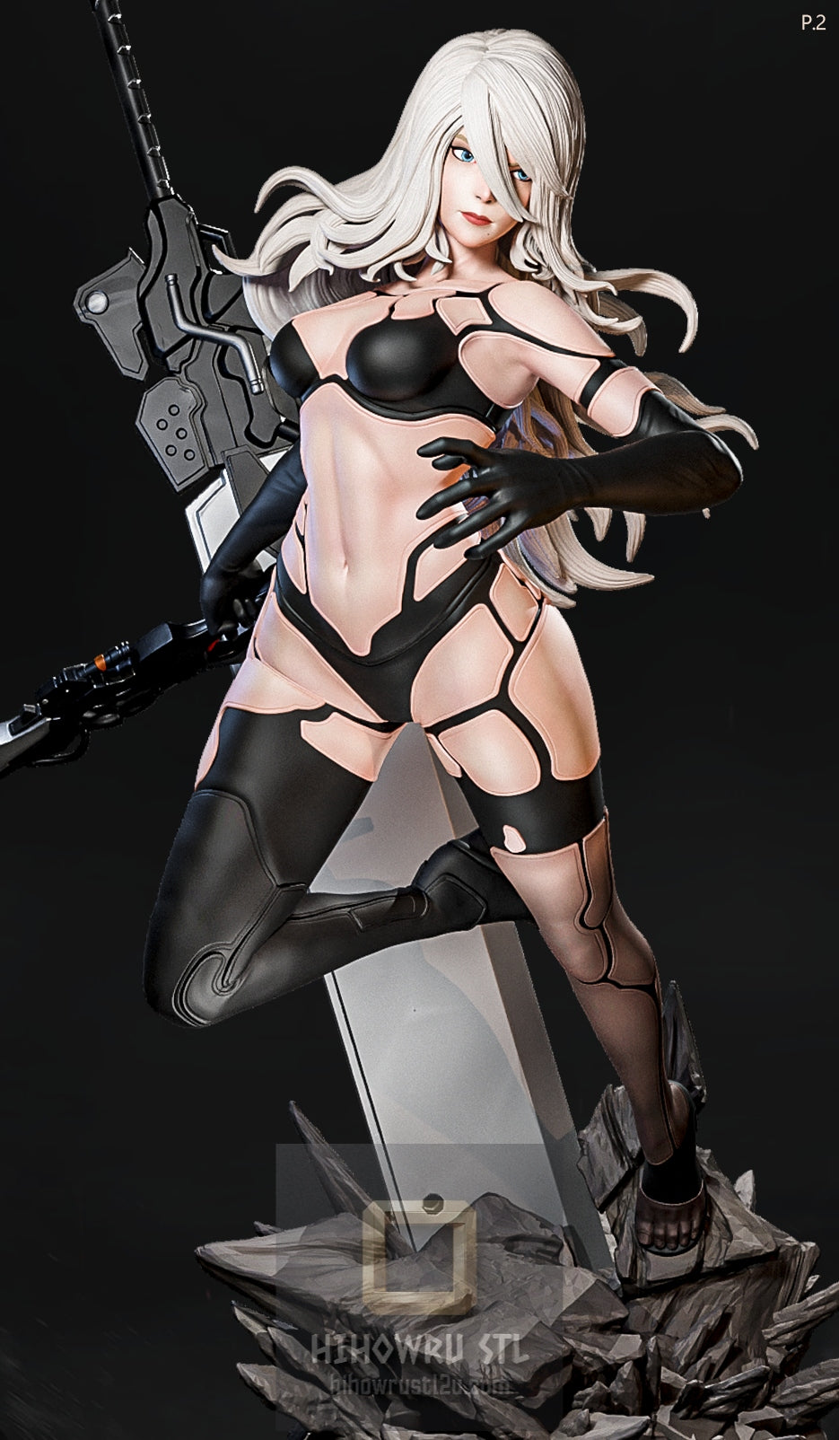 5096 A2 NSFW - NieR: Automata - STL 3D Print Files