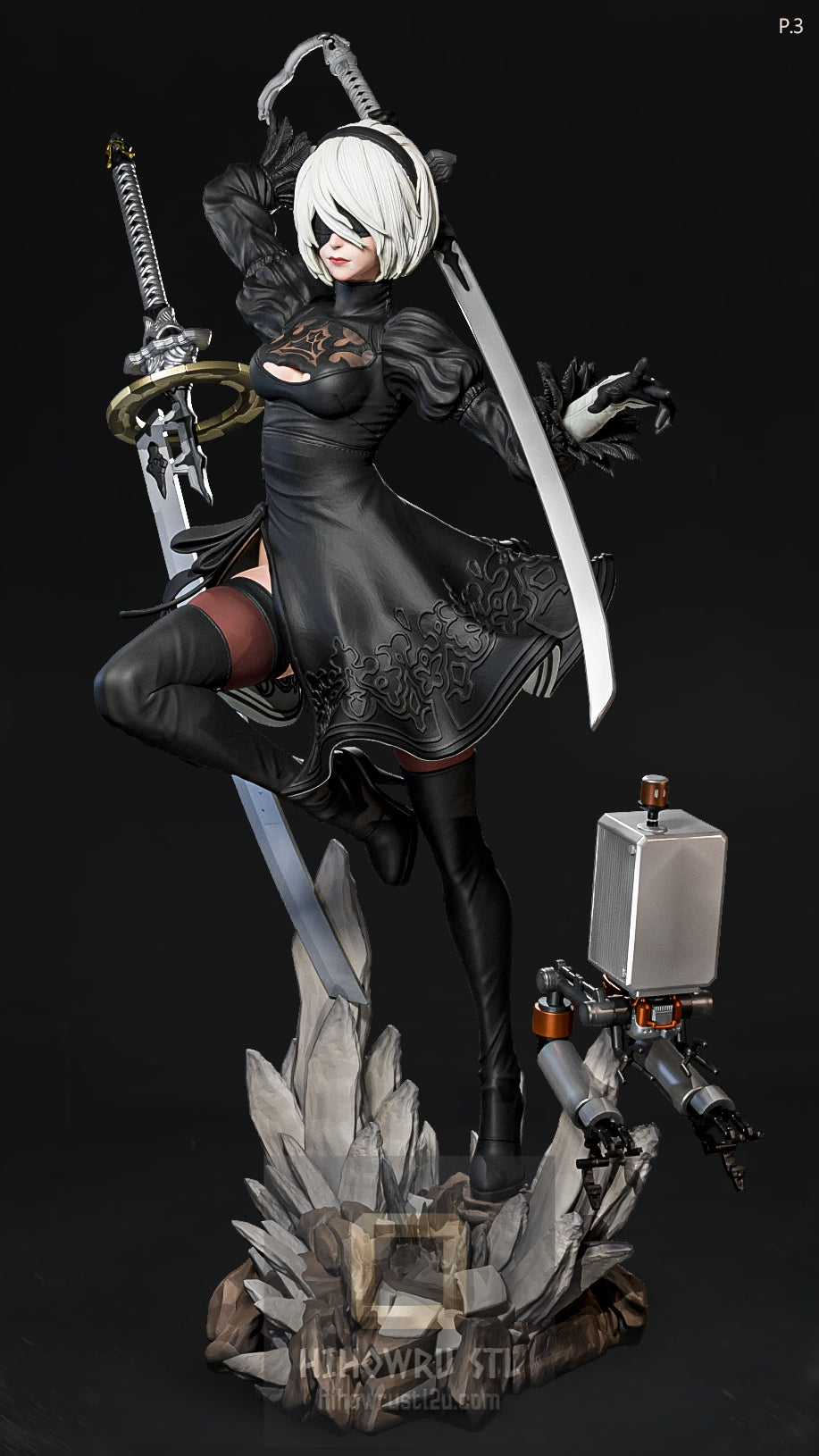 5095 2B NSFW - NIER AUTOMATA - STL 3D Print Files