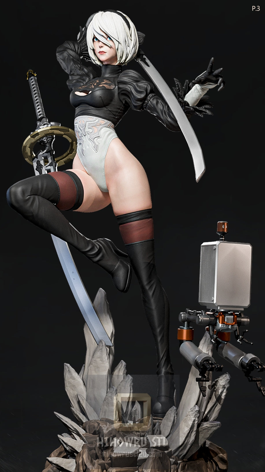5095 2B NSFW - NIER AUTOMATA - STL 3D Print Files