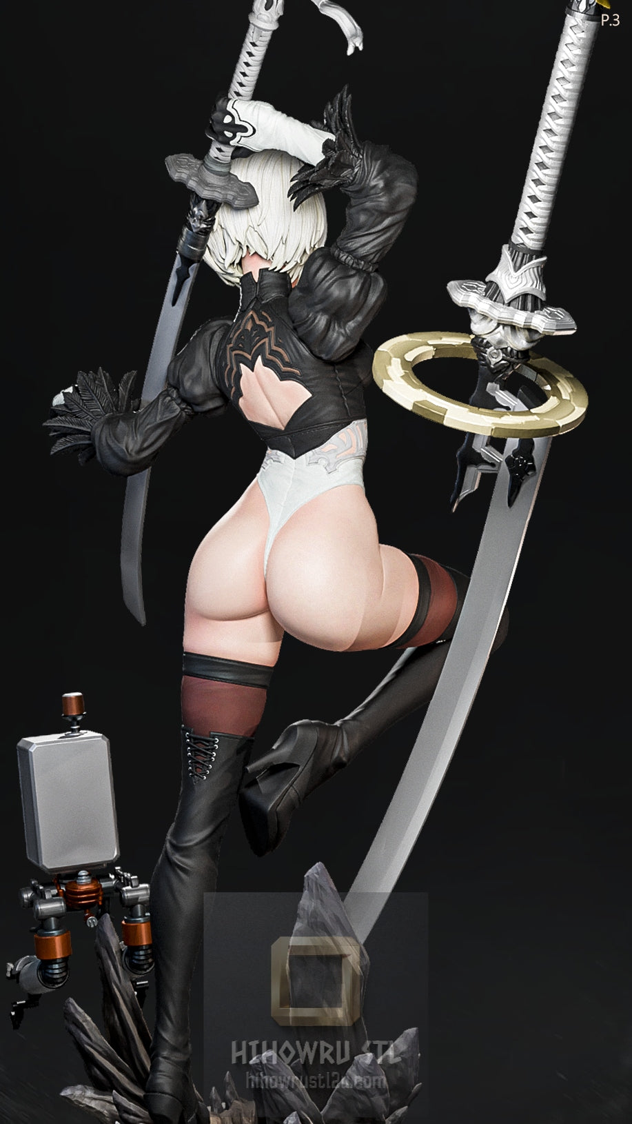 5095 2B NSFW - NIER AUTOMATA - STL 3D Print Files