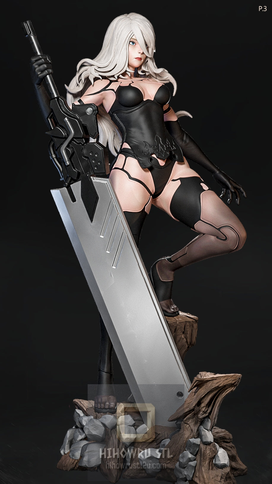 5096 A2 NSFW - NieR: Automata - STL 3D Print Files