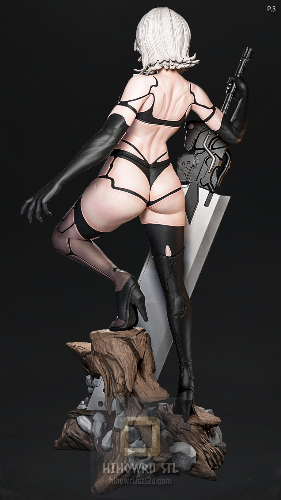 5096 A2 NSFW - NieR: Automata - STL 3D Print Files