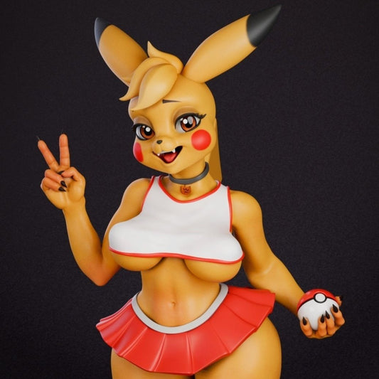 2919 Pikachu NSFW - POKEMON - STL 3D Print Files