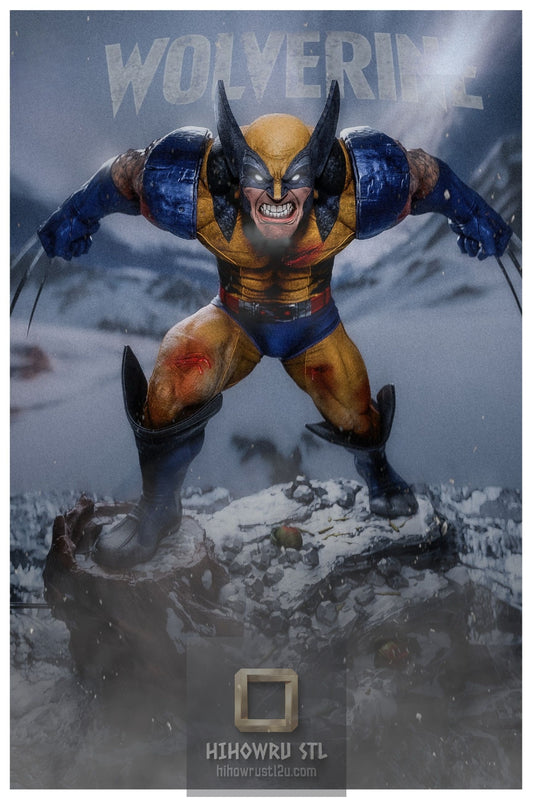 5409 WOLVERINE - X-MEN - STL 3D Print Files