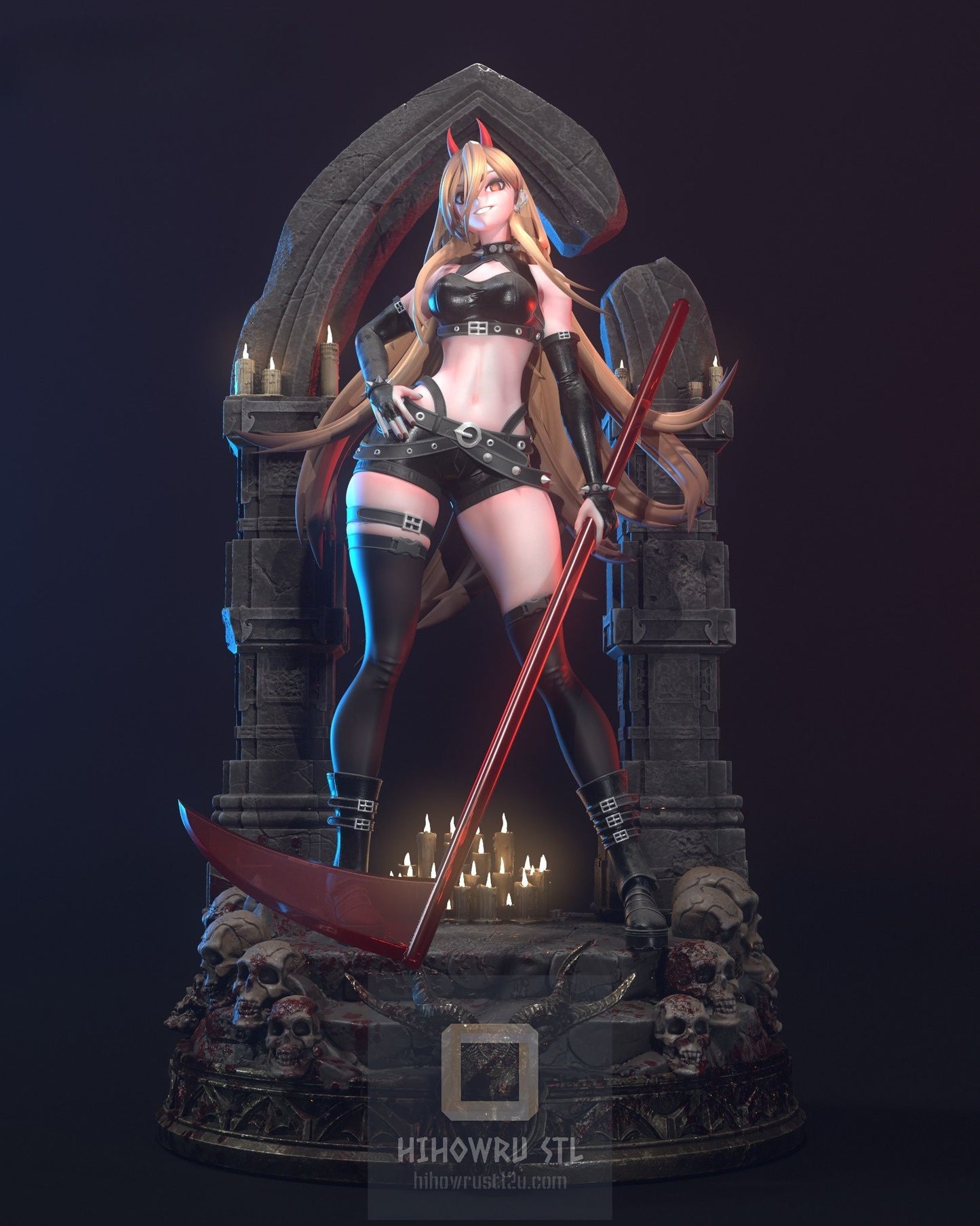 4912 Power - Chainsaw Man - STL 3D Print Files