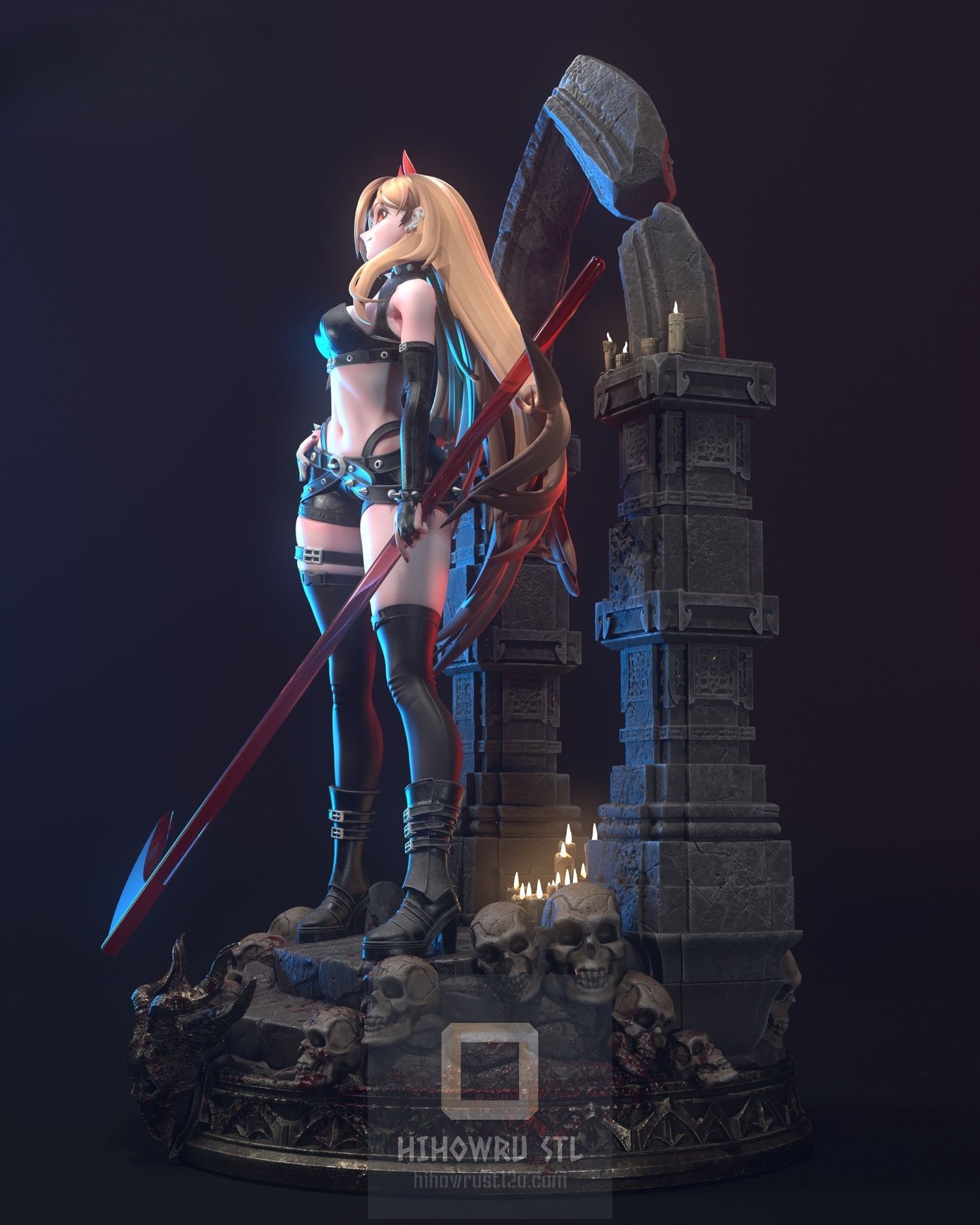 4912 Power - Chainsaw Man - STL 3D Print Files