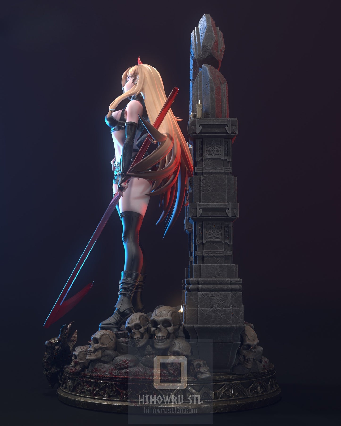 4912 Power - Chainsaw Man - STL 3D Print Files