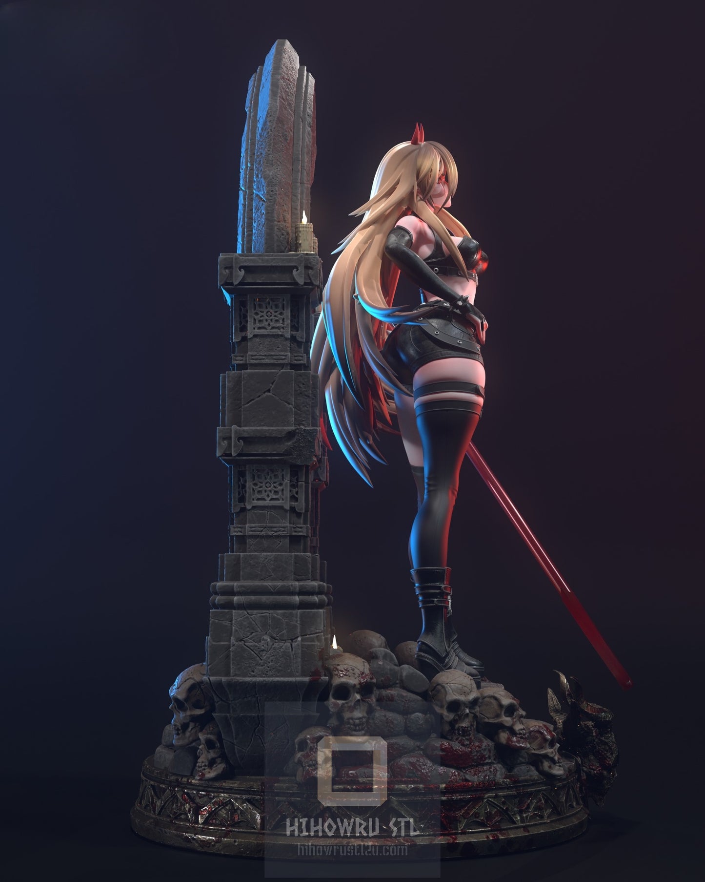 4912 Power - Chainsaw Man - STL 3D Print Files