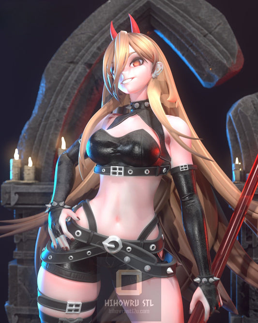 4912 Power - Chainsaw Man - STL 3D Print Files