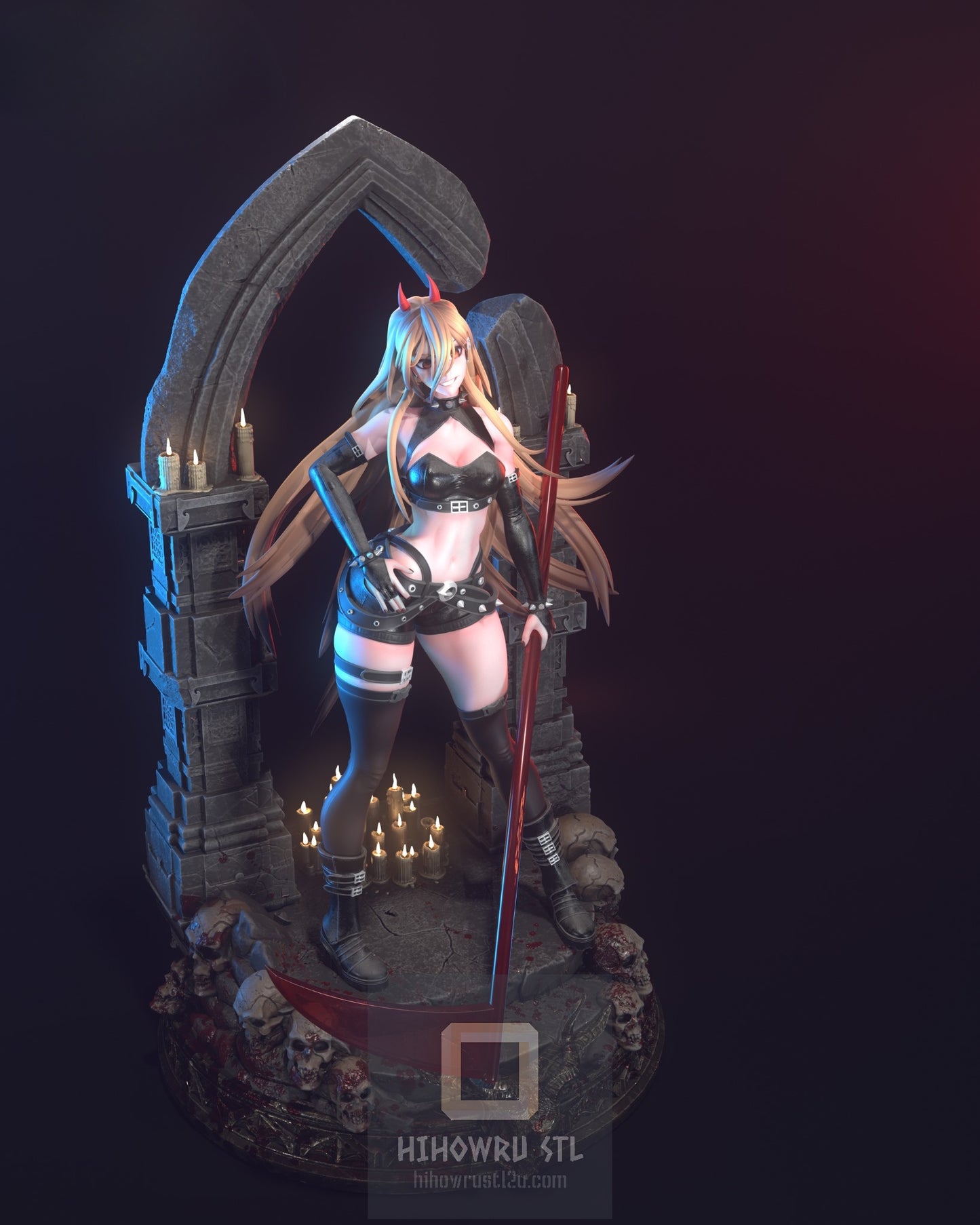 4912 Power - Chainsaw Man - STL 3D Print Files