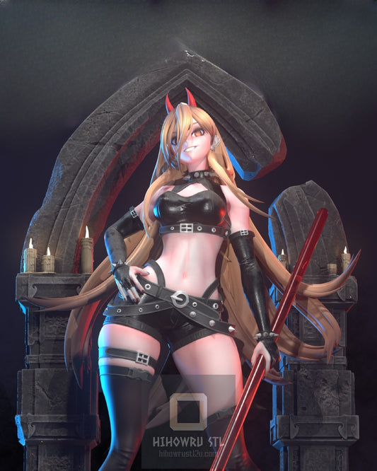 4912 Power - Chainsaw Man - STL 3D Print Files