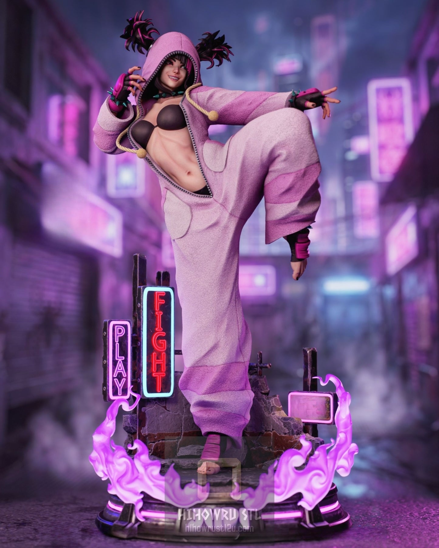 4933 Juri Han NSFW - Street Fighter - STL 3D Print Files