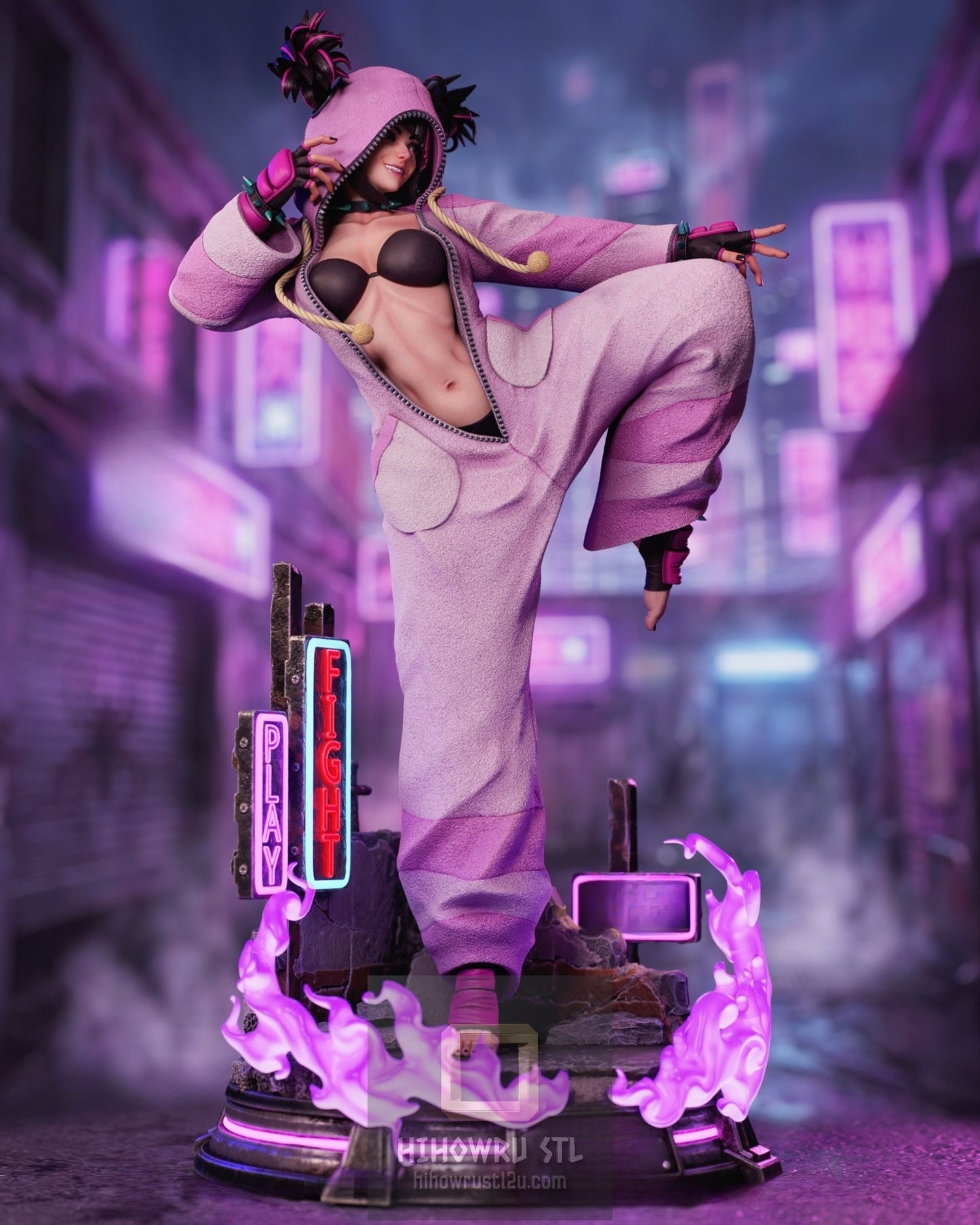 4933 Juri Han NSFW - Street Fighter - STL 3D Print Files