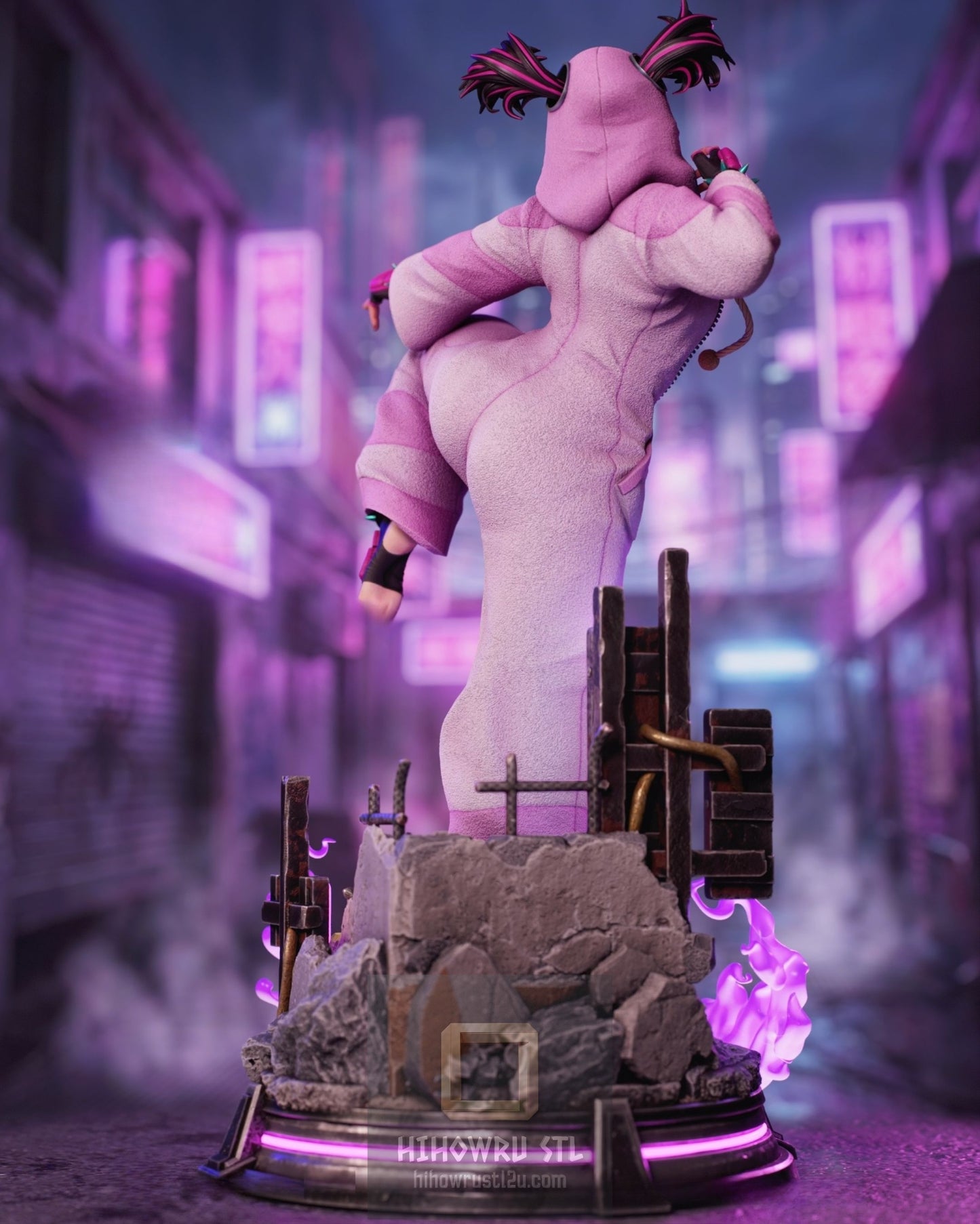 4933 Juri Han NSFW - Street Fighter - STL 3D Print Files