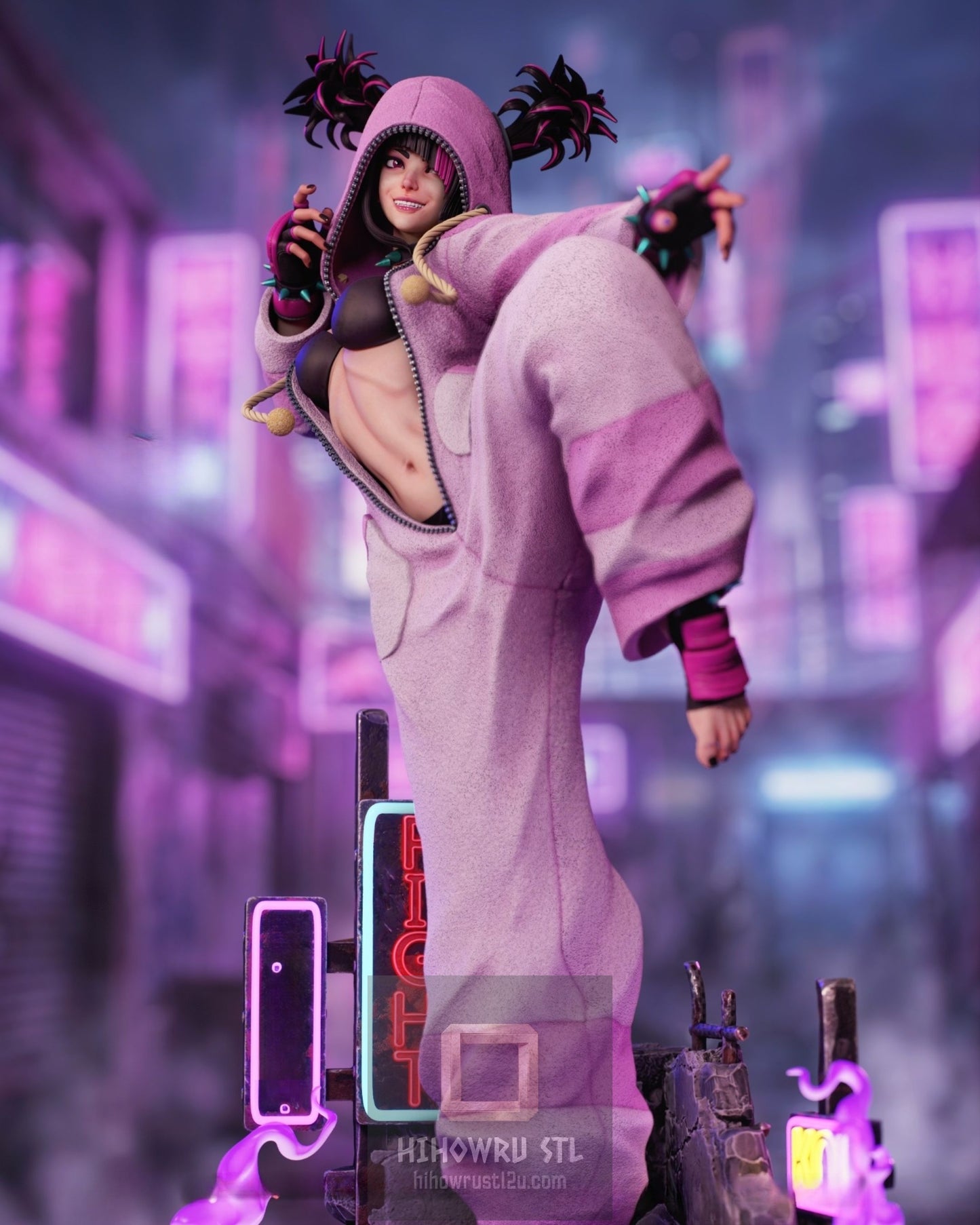 4933 Juri Han NSFW - Street Fighter - STL 3D Print Files