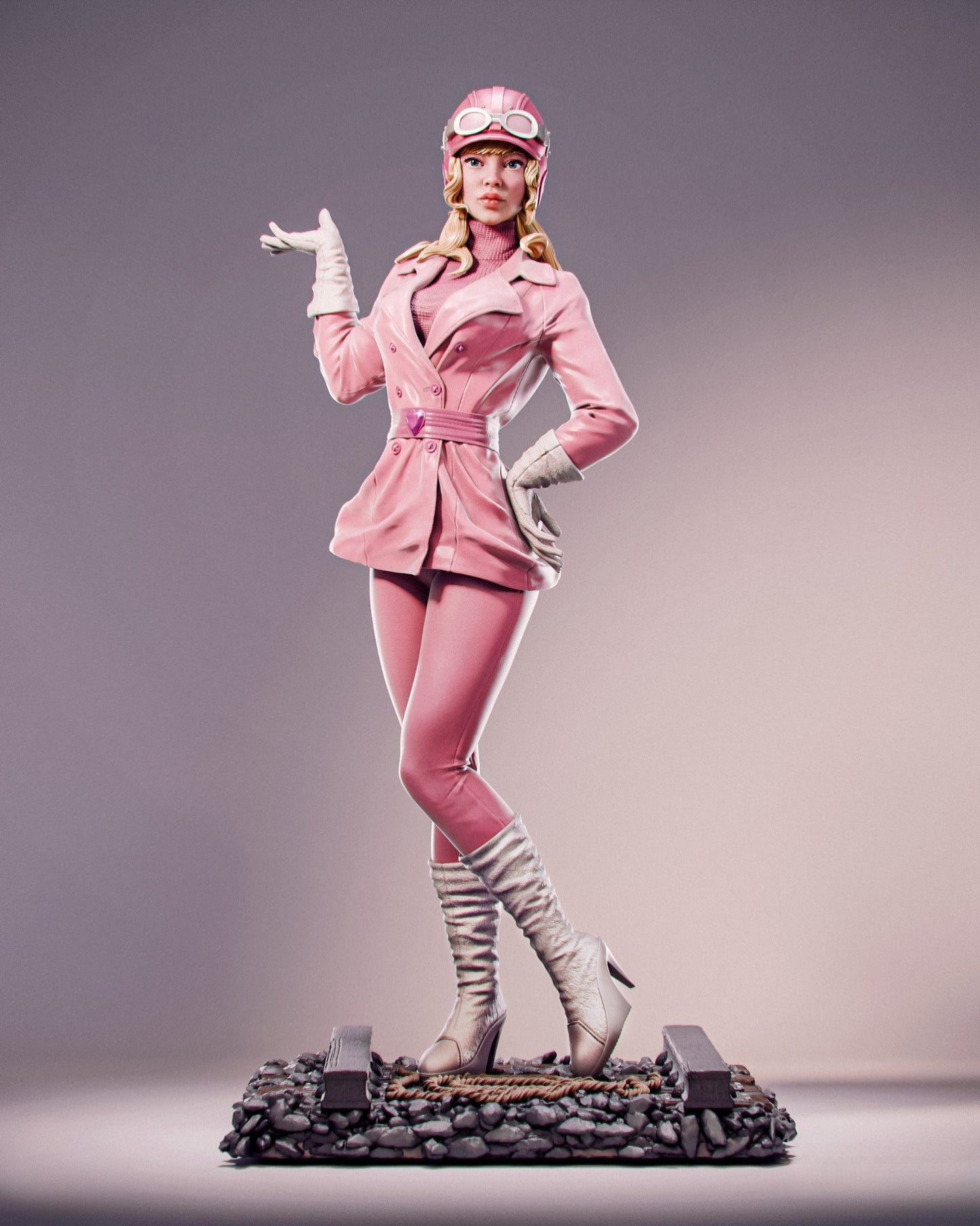 3409 Penelope Pitstop - Wacky Races - STL 3D Print Files