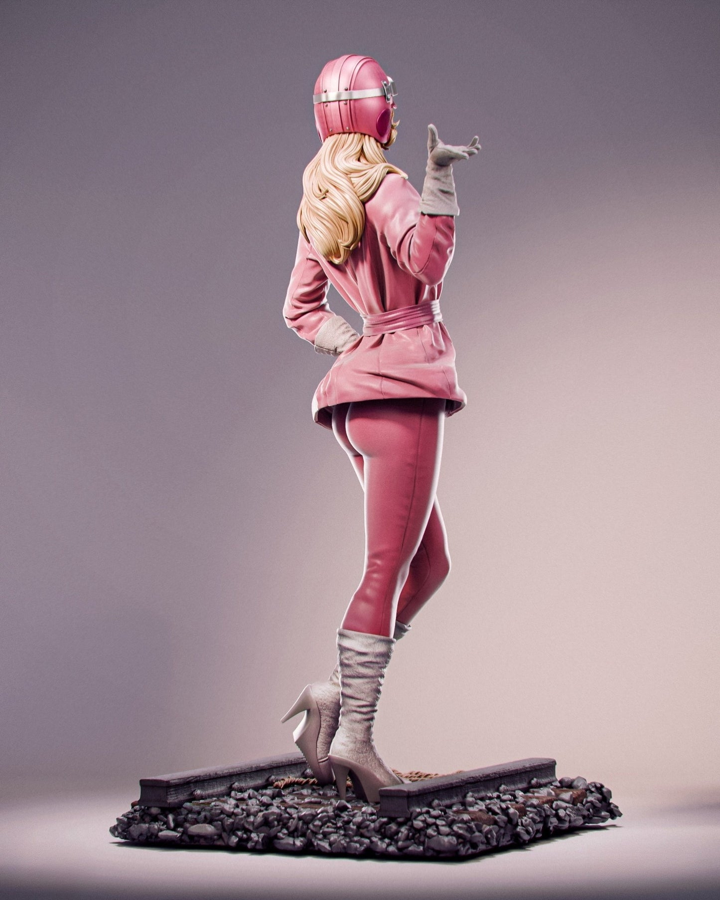 3409 Penelope Pitstop - Wacky Races - STL 3D Print Files