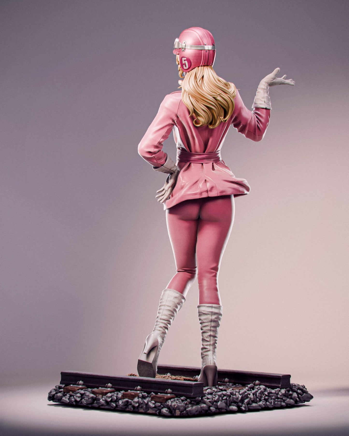 3409 Penelope Pitstop - Wacky Races - STL 3D Print Files