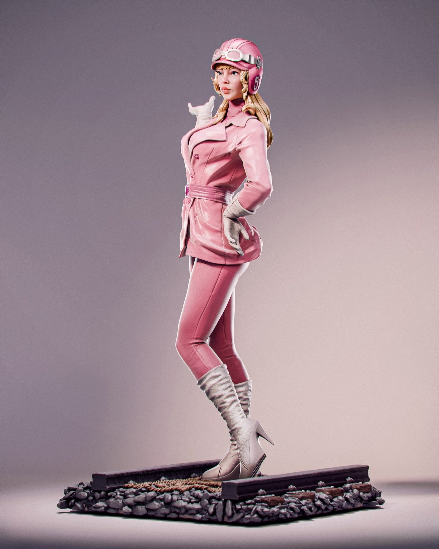 3409 Penelope Pitstop - Wacky Races - STL 3D Print Files