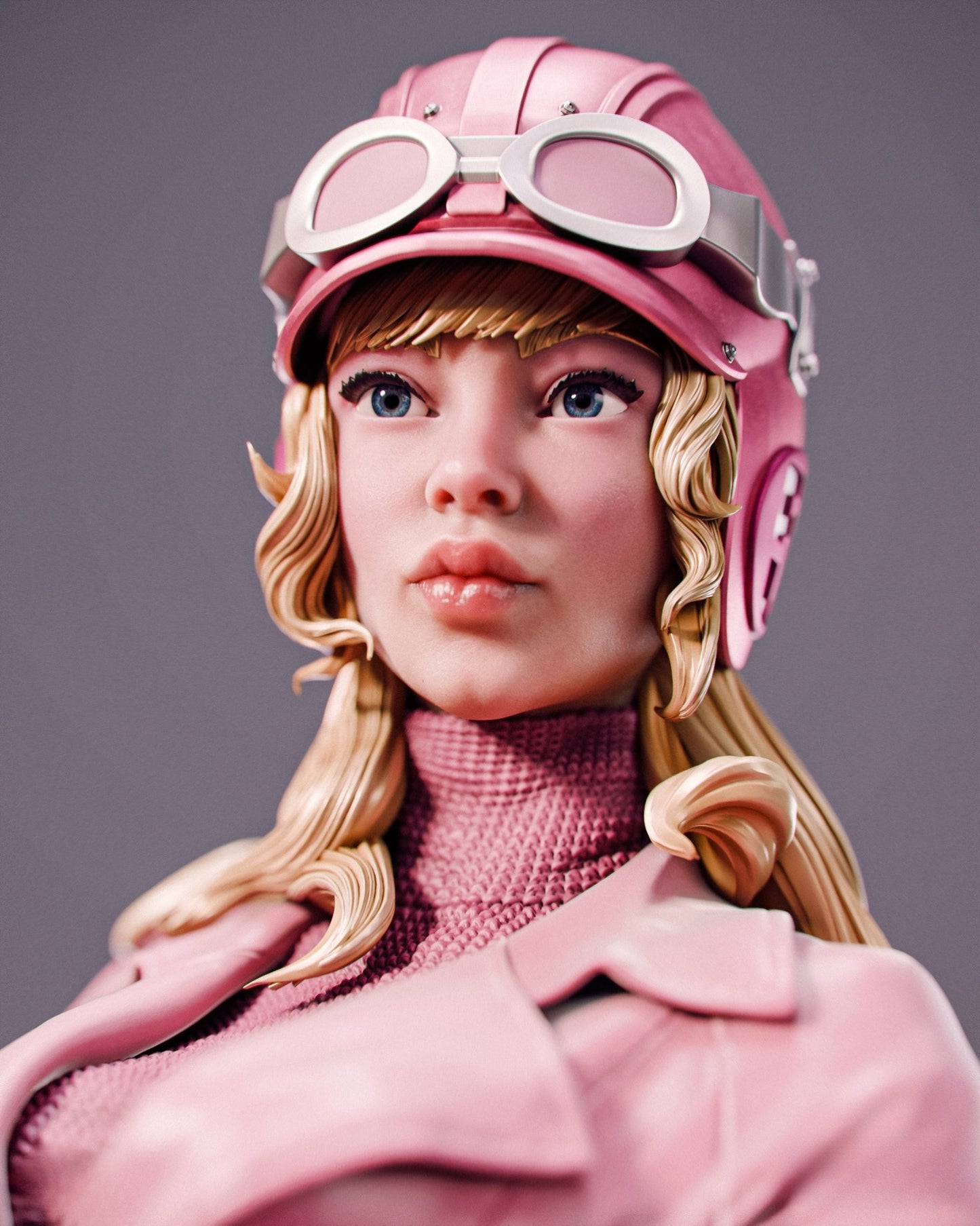 3409 Penelope Pitstop - Wacky Races - STL 3D Print Files