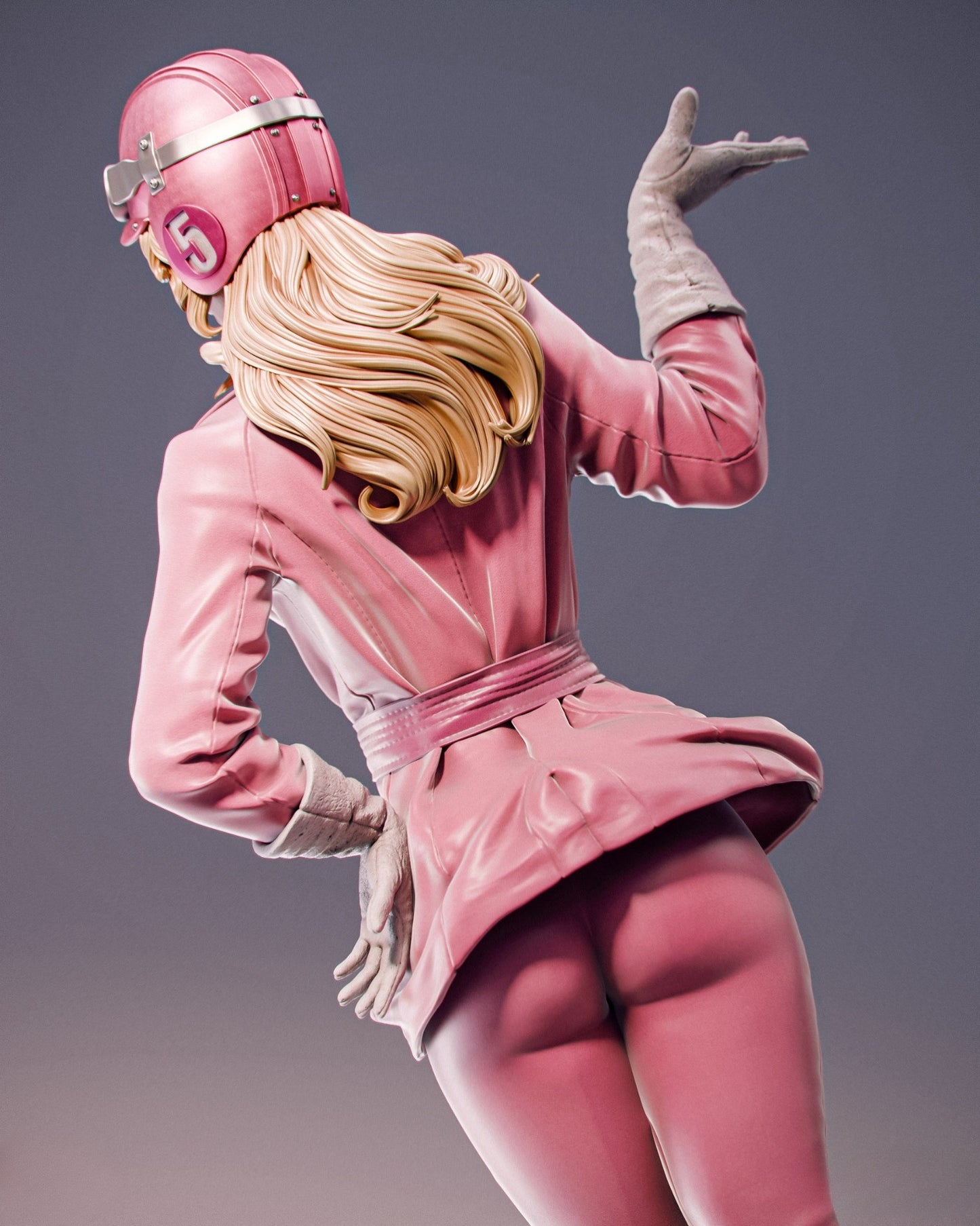 3409 Penelope Pitstop - Wacky Races - STL 3D Print Files
