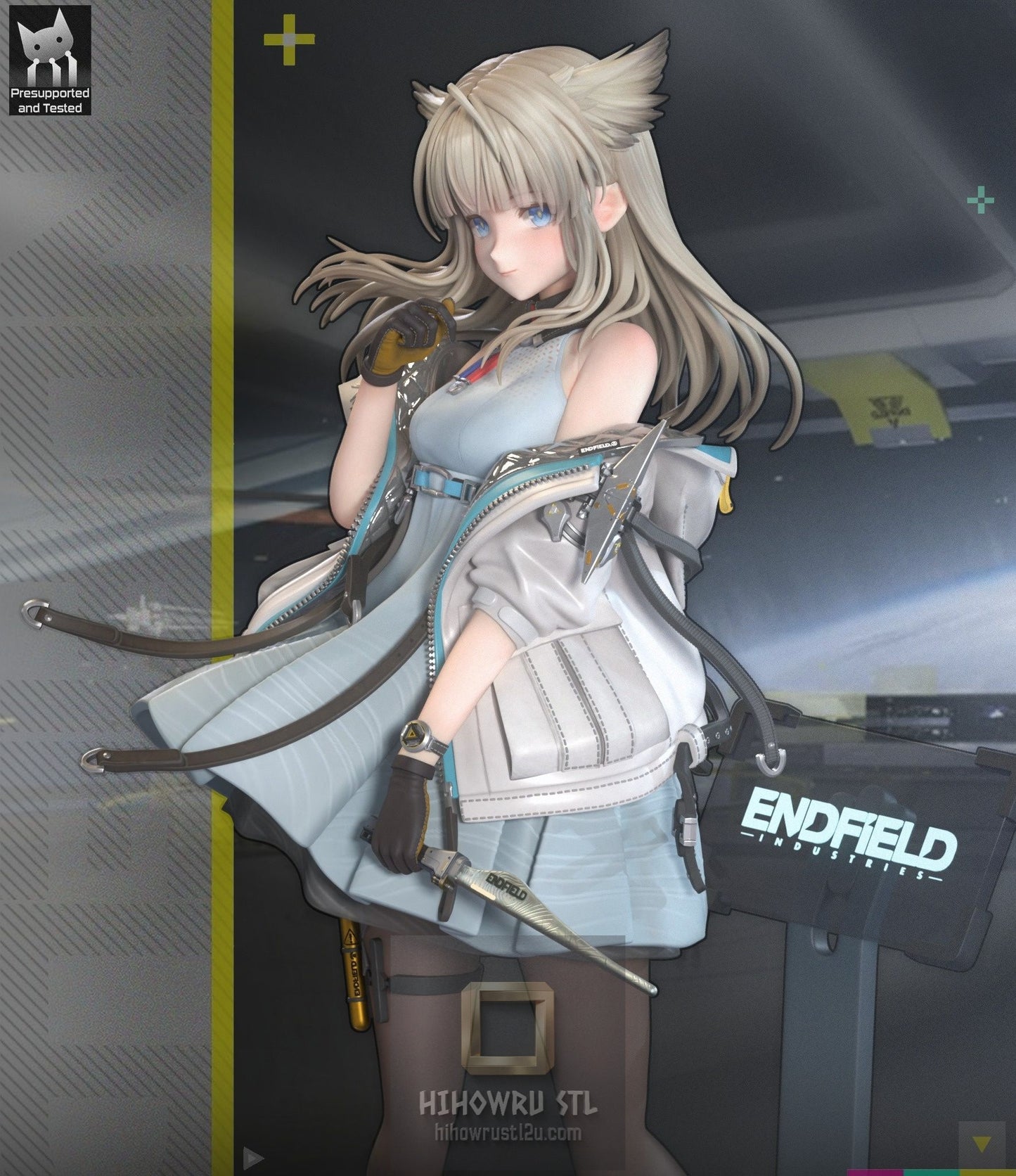 5006 Perlica - Arknights: Endfield - STL 3D Print Files