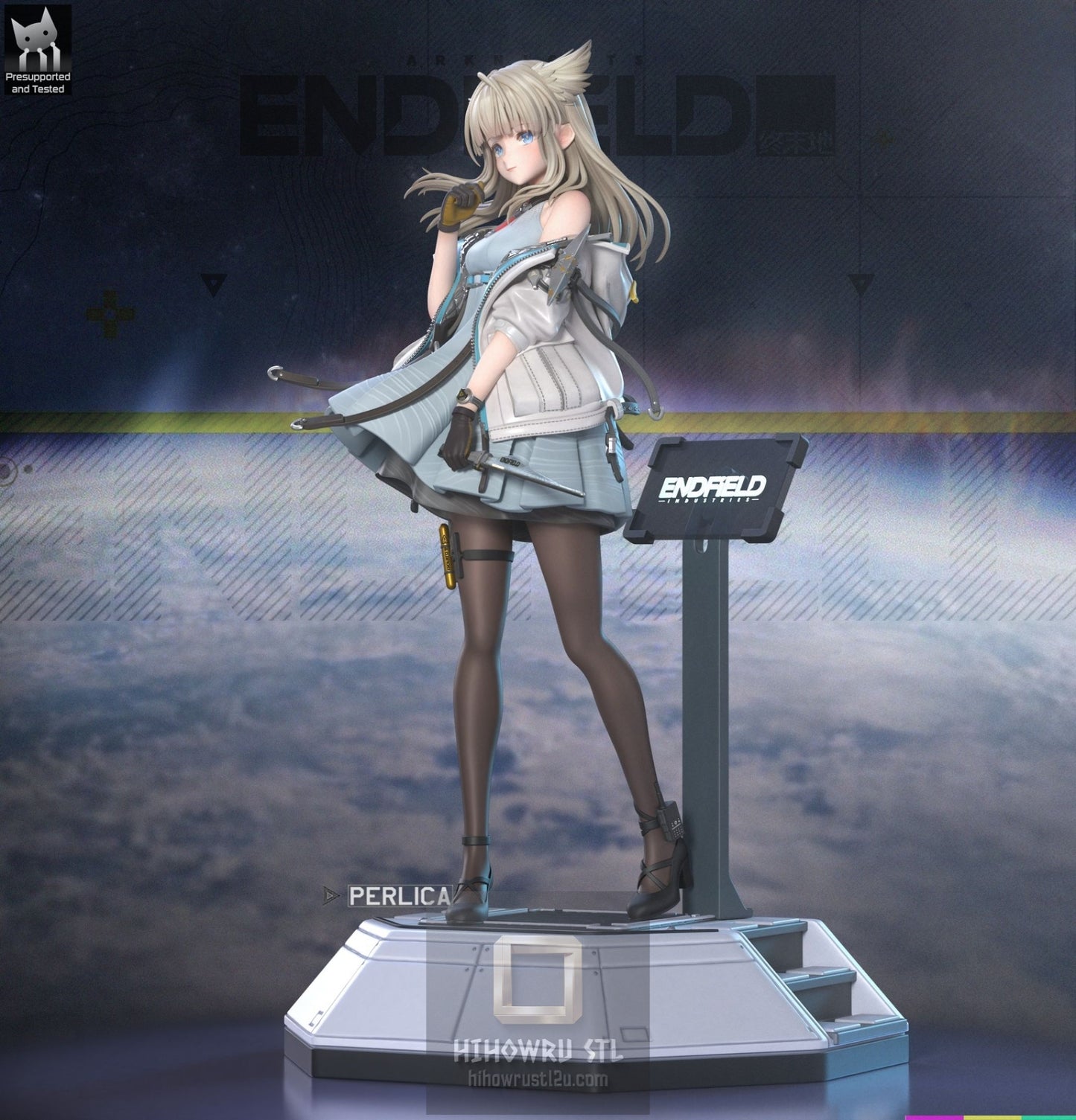 5006 Perlica - Arknights: Endfield - STL 3D Print Files