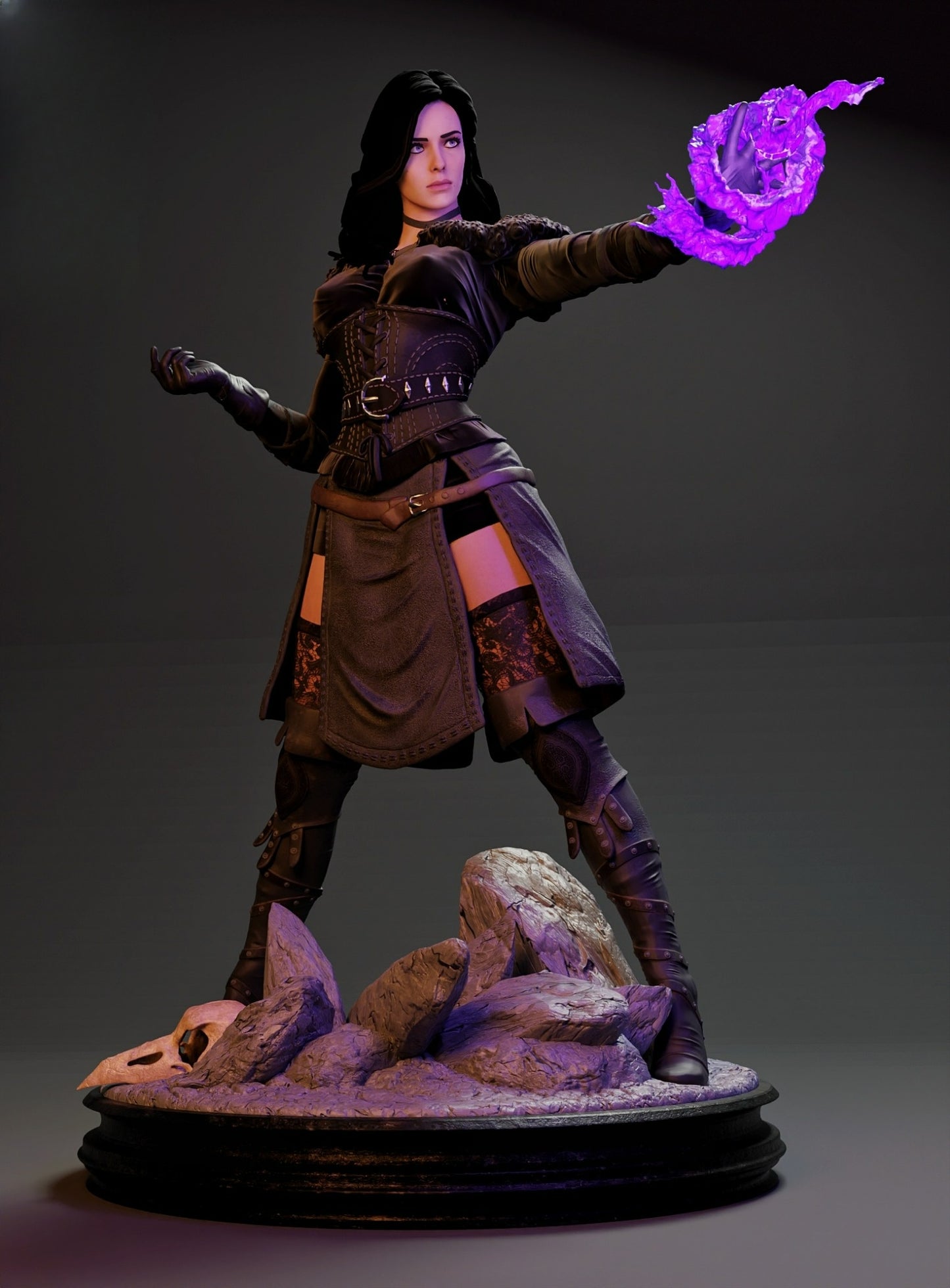 3212 Yennefer of Vengerberg - The Witcher - STL 3D Print Files