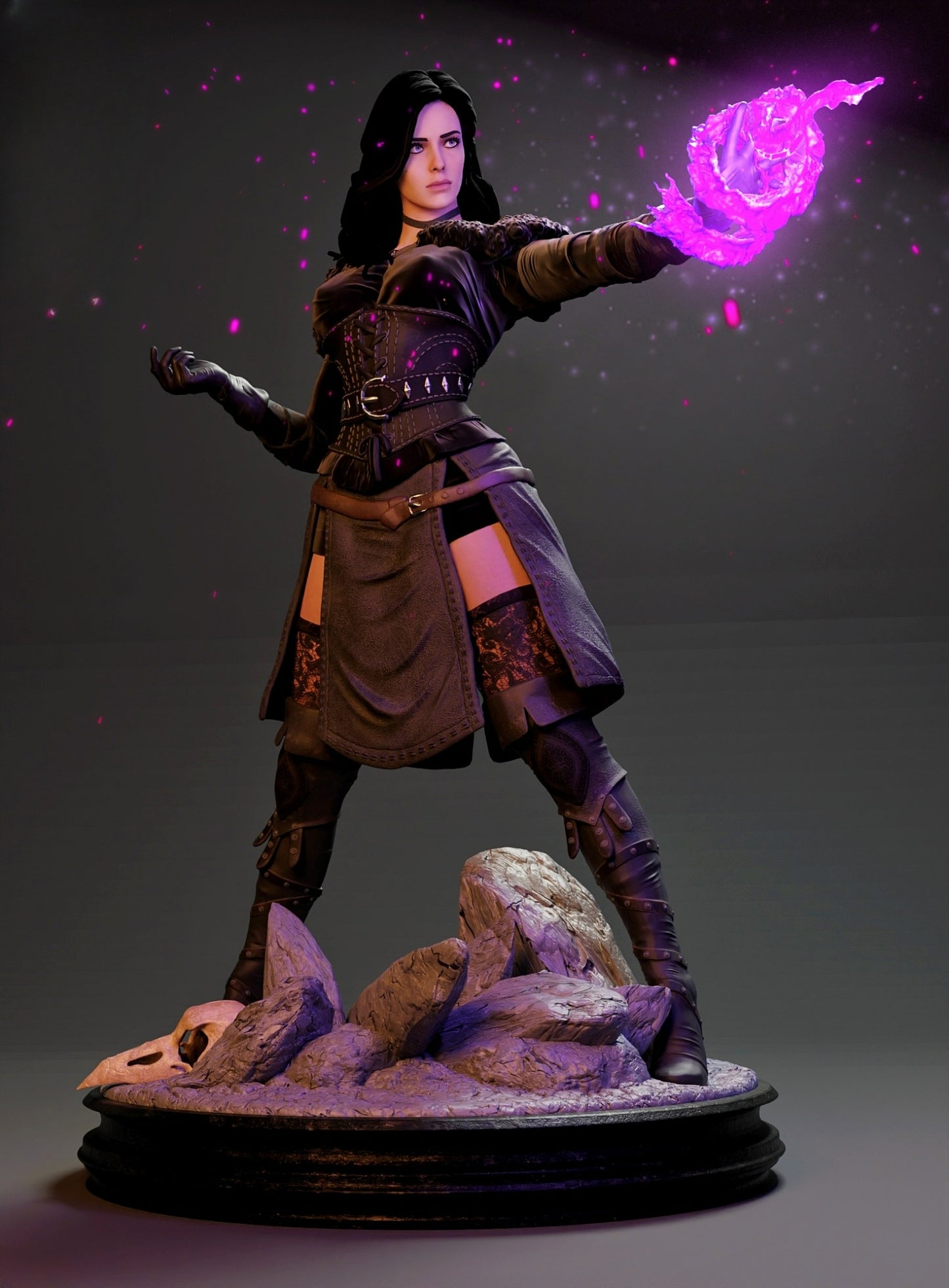 3212 Yennefer of Vengerberg - The Witcher - STL 3D Print Files