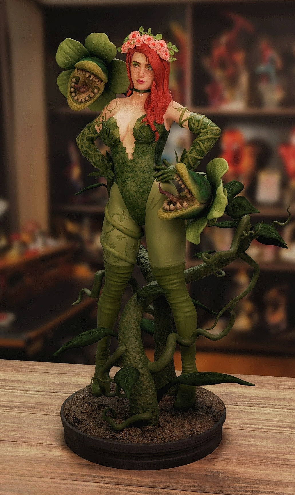 3213 Poison Ivy - DC Comics - STL 3D Print Files