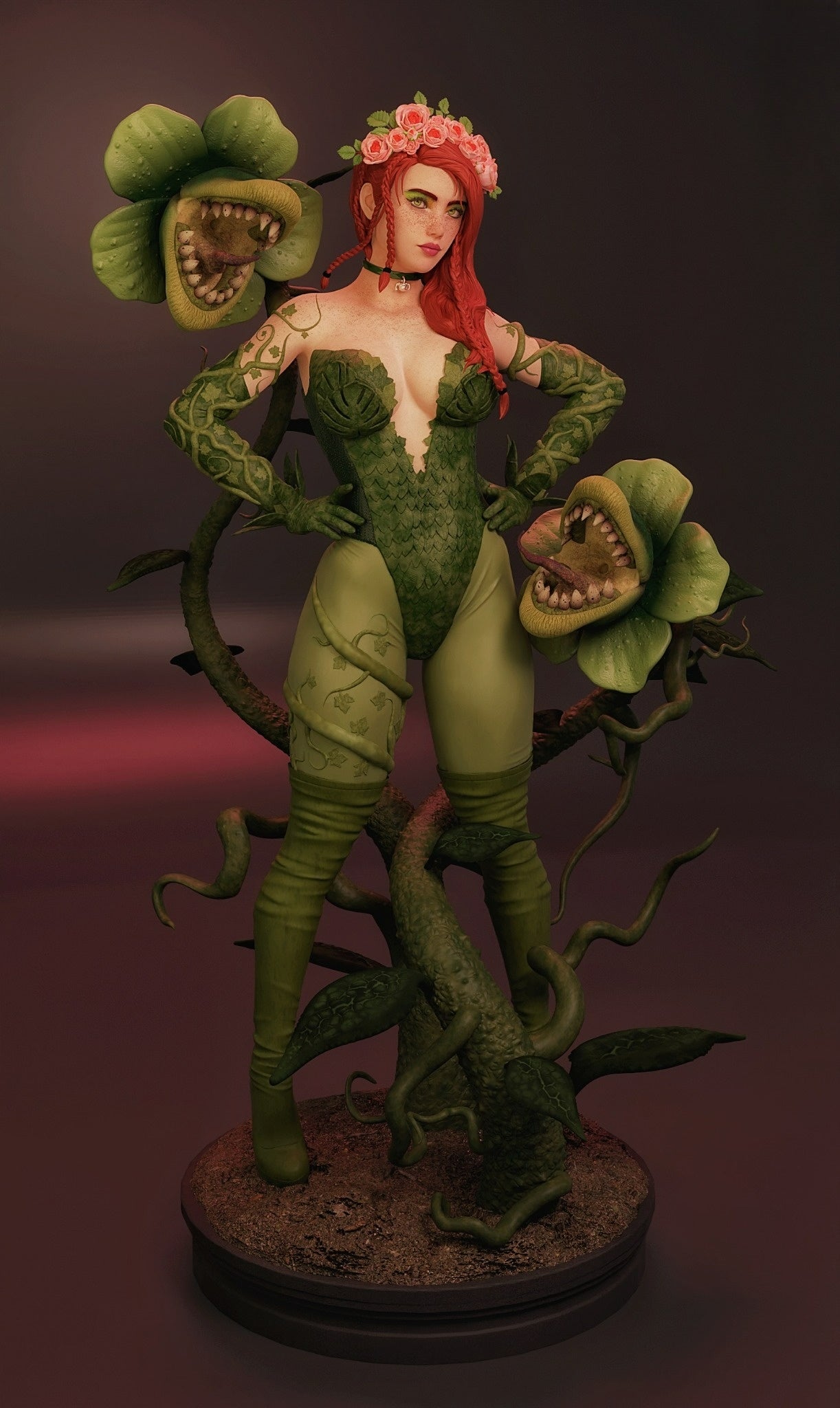 3213 Poison Ivy - DC Comics - STL 3D Print Files