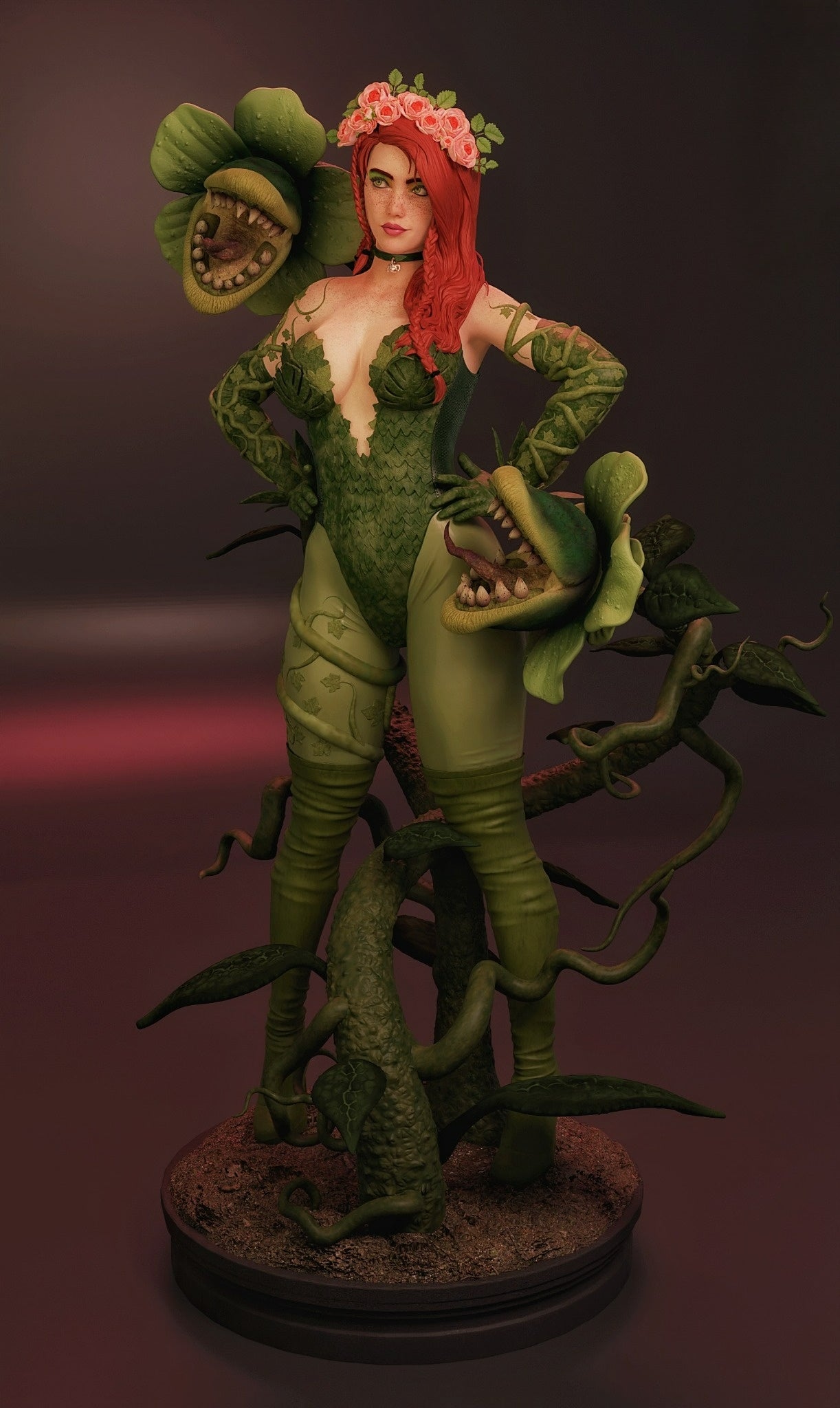 3213 Poison Ivy - DC Comics - STL 3D Print Files