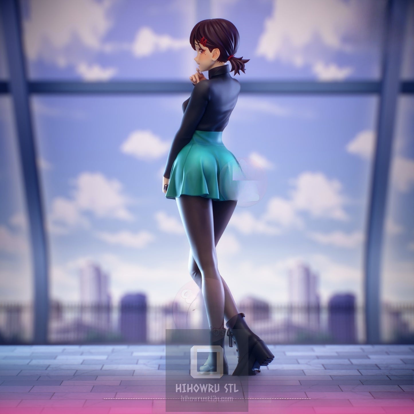 4535 Kobeni Higashiyama NSFW  - Chainsaw Man - STL 3D Print Files