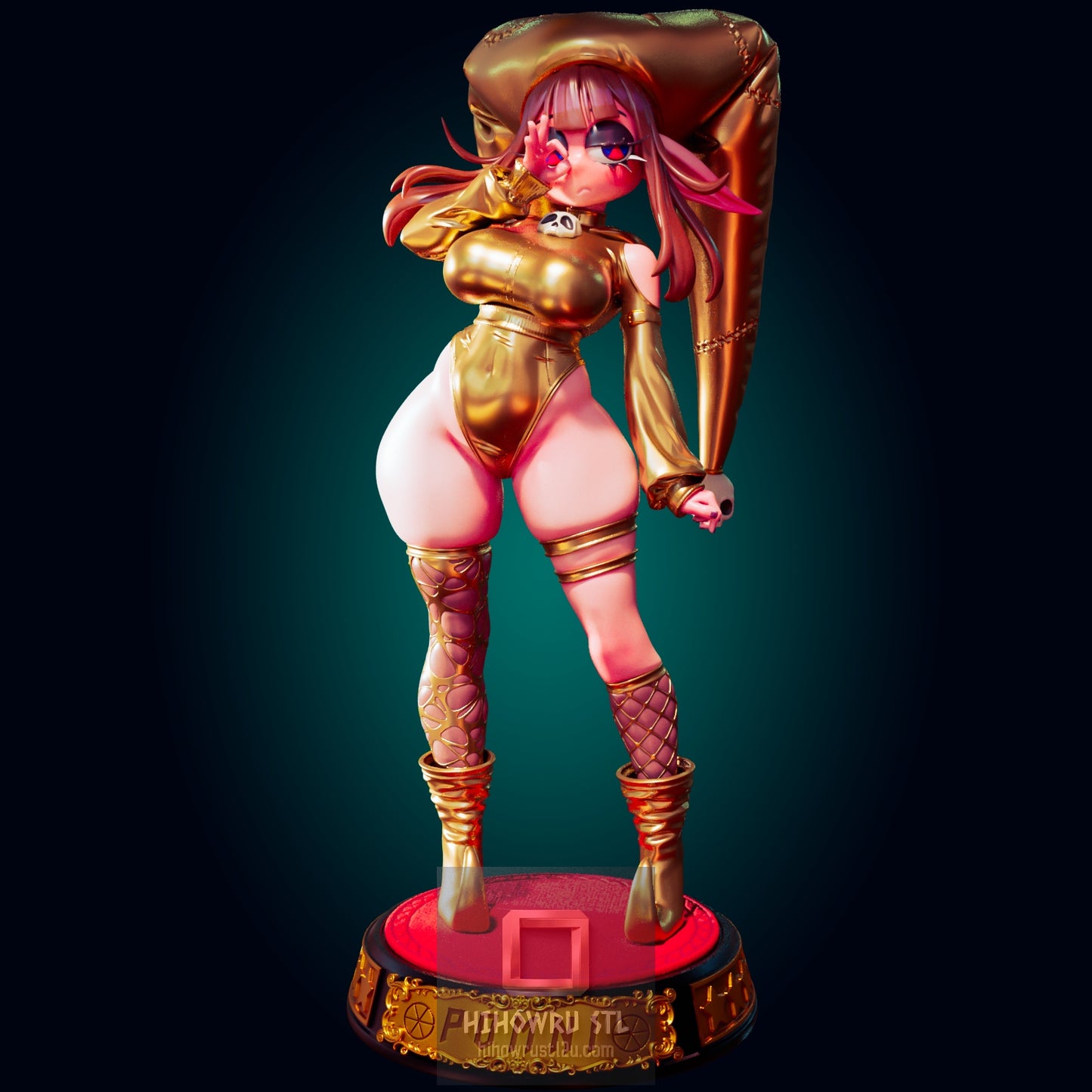 5137 Goth Pomni NSFW - STL 3D Print Files