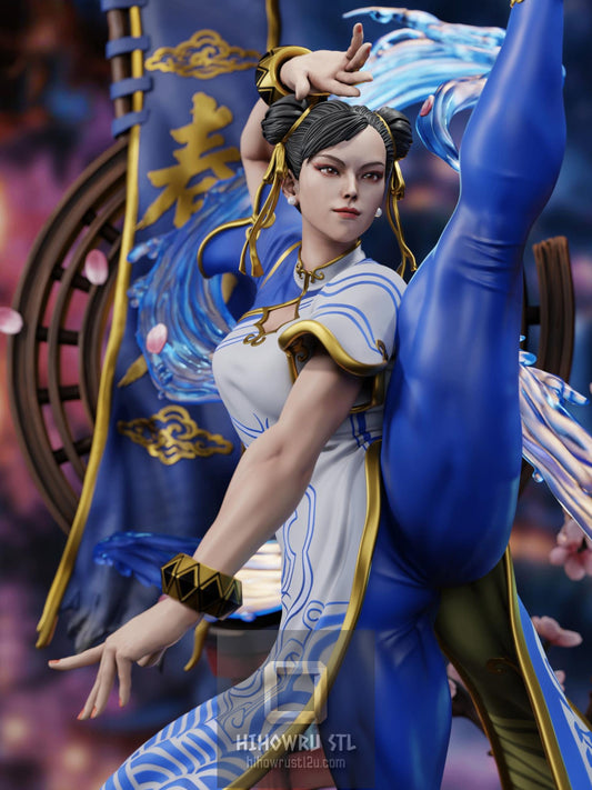 5606 Chun-Li - Street Fighter - STL 3D Print Files