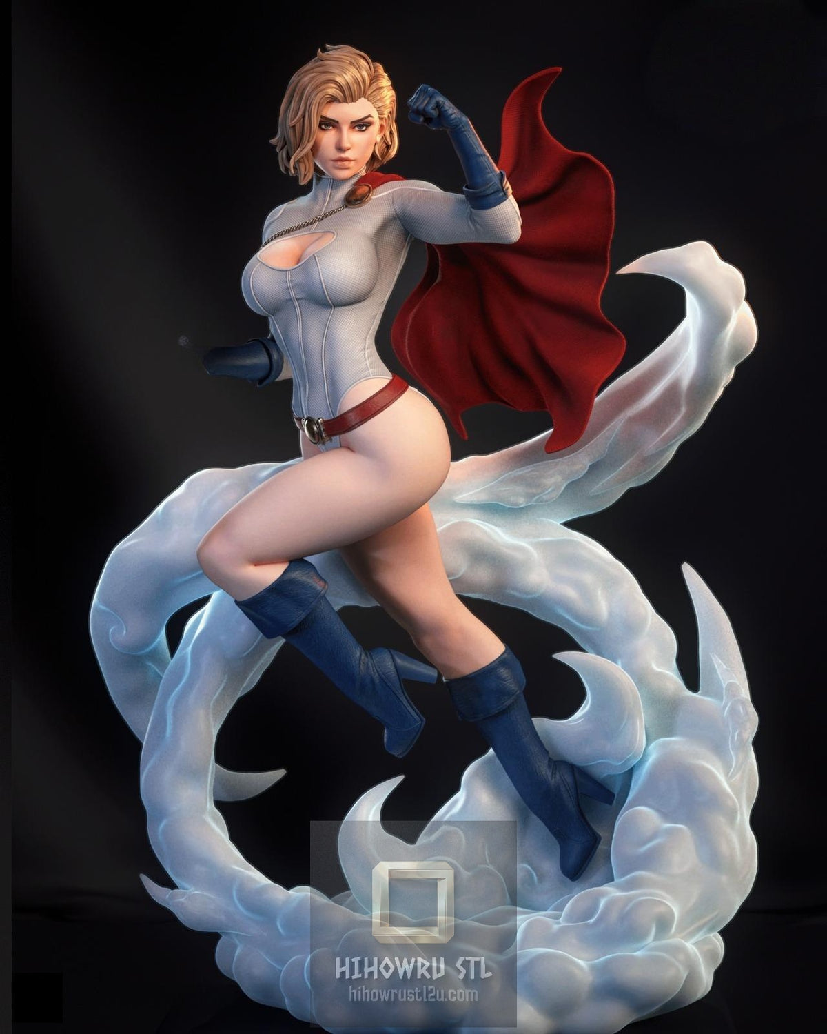 5522 Power Girl NSFW - DC Comics - STL 3D Print Files