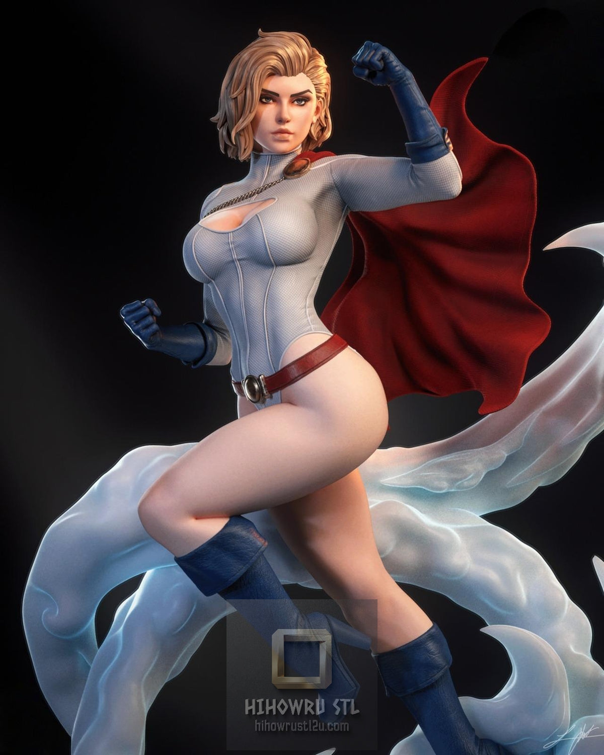 5522 Power Girl NSFW - DC Comics - STL 3D Print Files