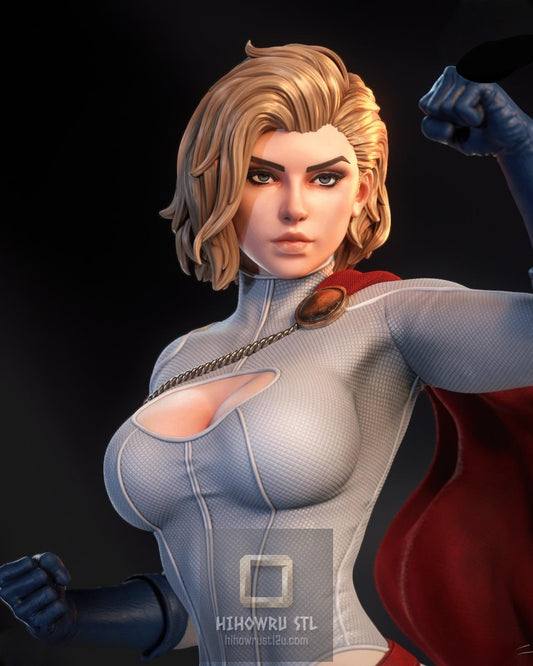 5522 Power Girl NSFW - DC Comics - STL 3D Print Files