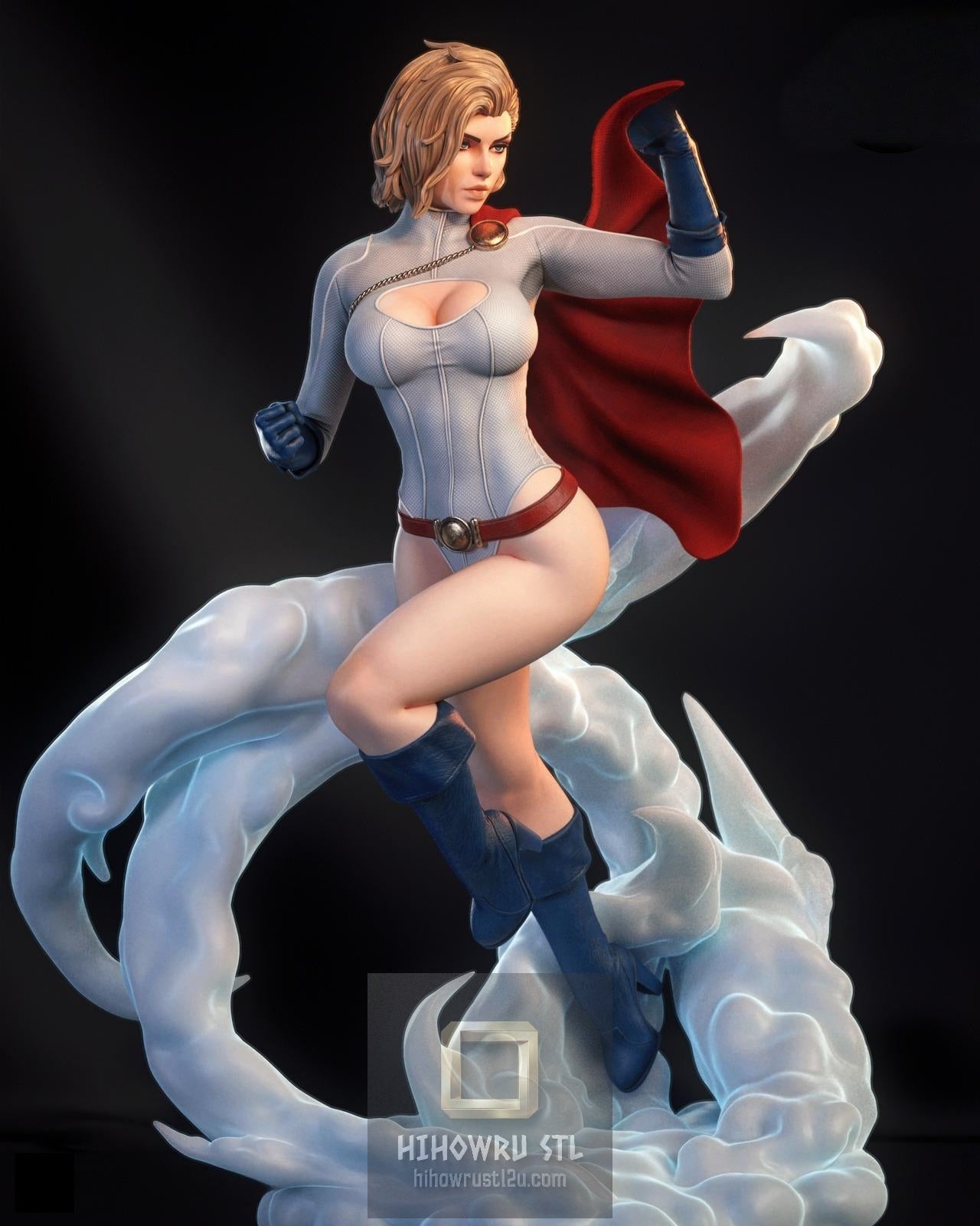 5522 Power Girl NSFW - DC Comics - STL 3D Print Files
