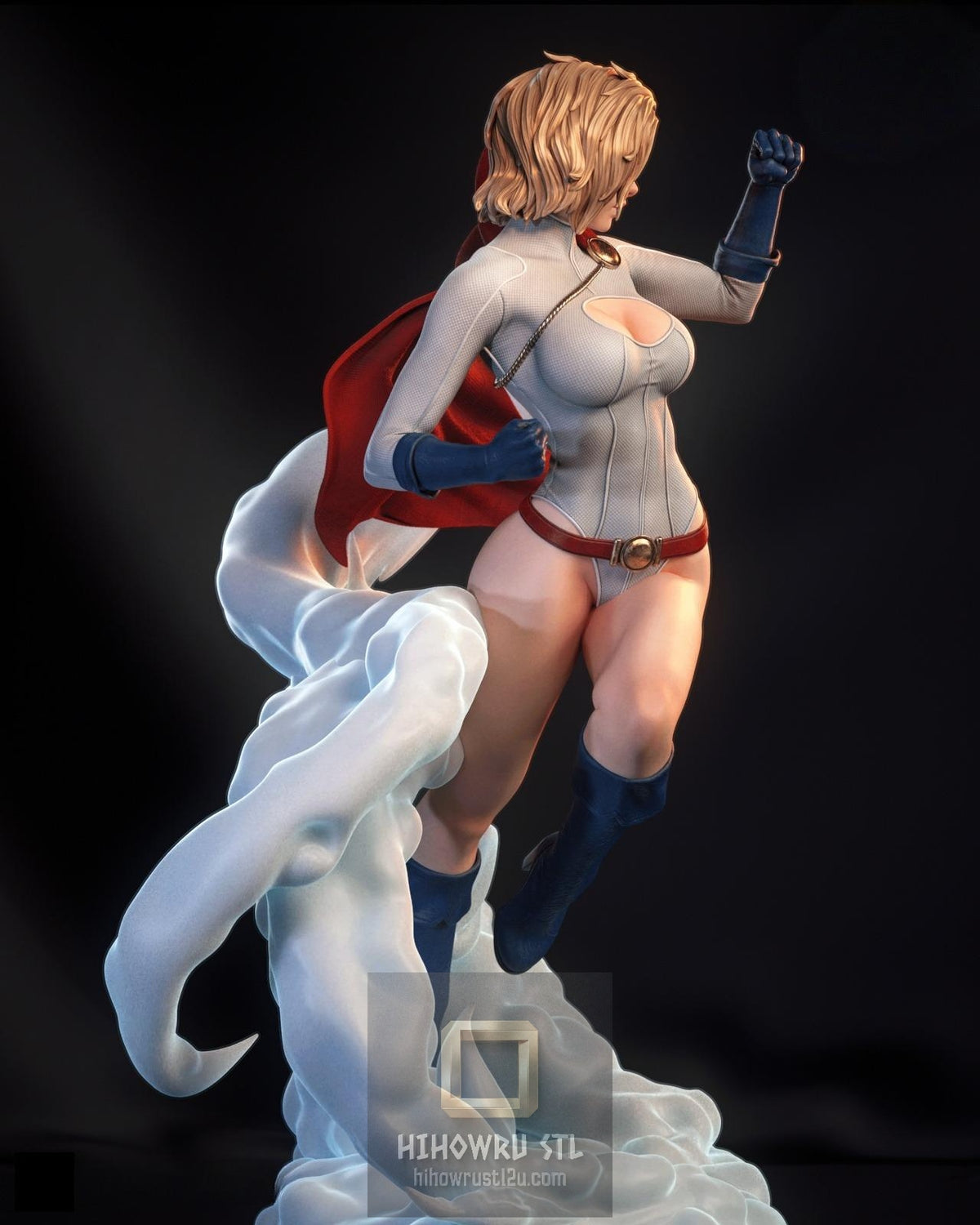 5522 Power Girl NSFW - DC Comics - STL 3D Print Files