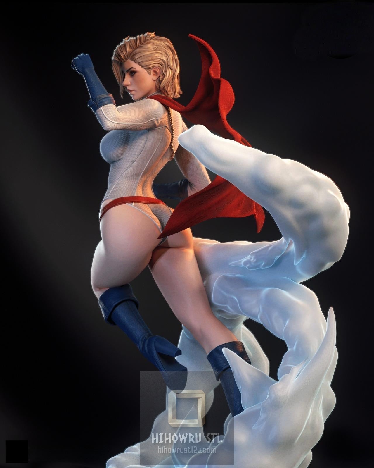 5522 Power Girl NSFW - DC Comics - STL 3D Print Files