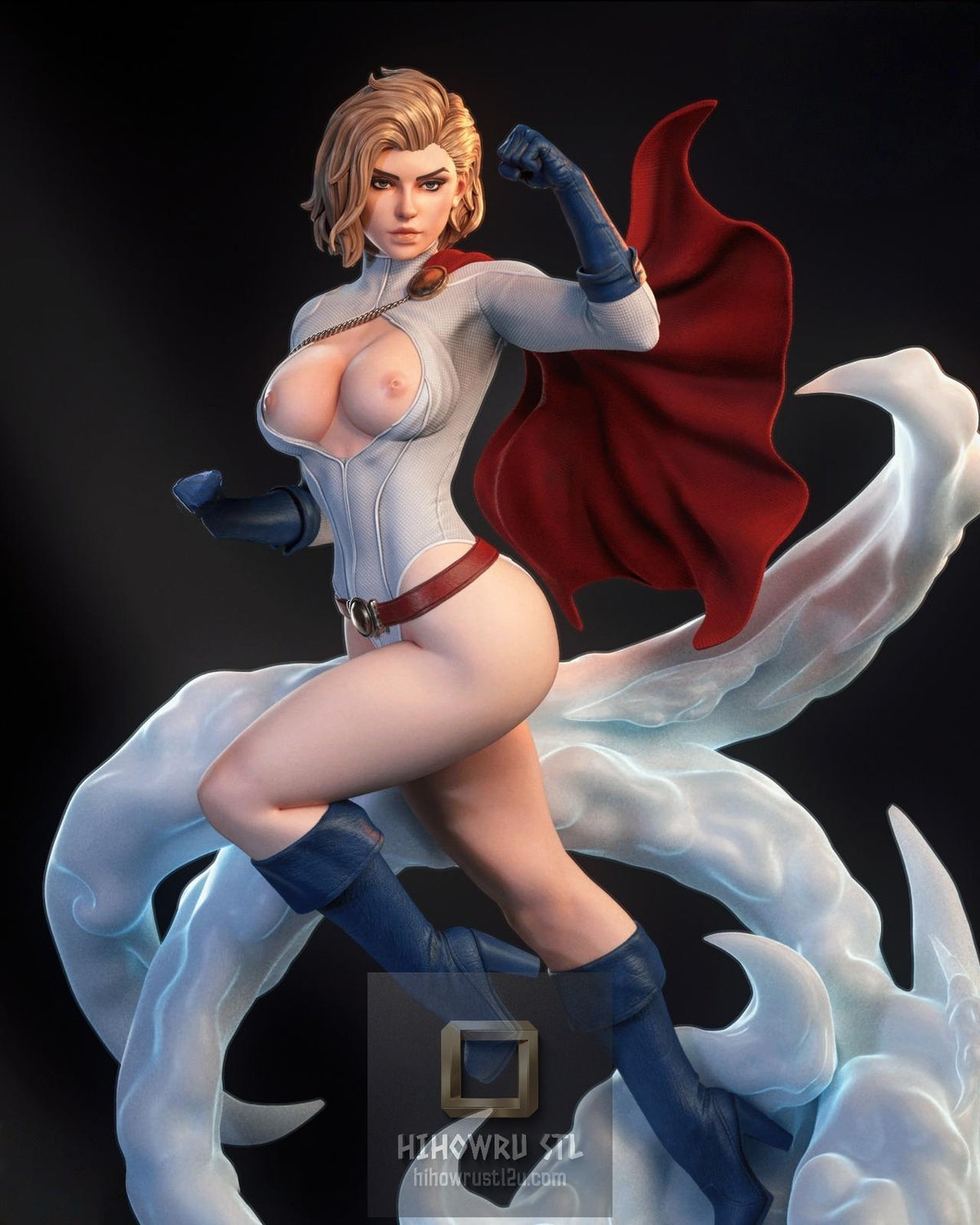 5522 Power Girl NSFW - DC Comics - STL 3D Print Files