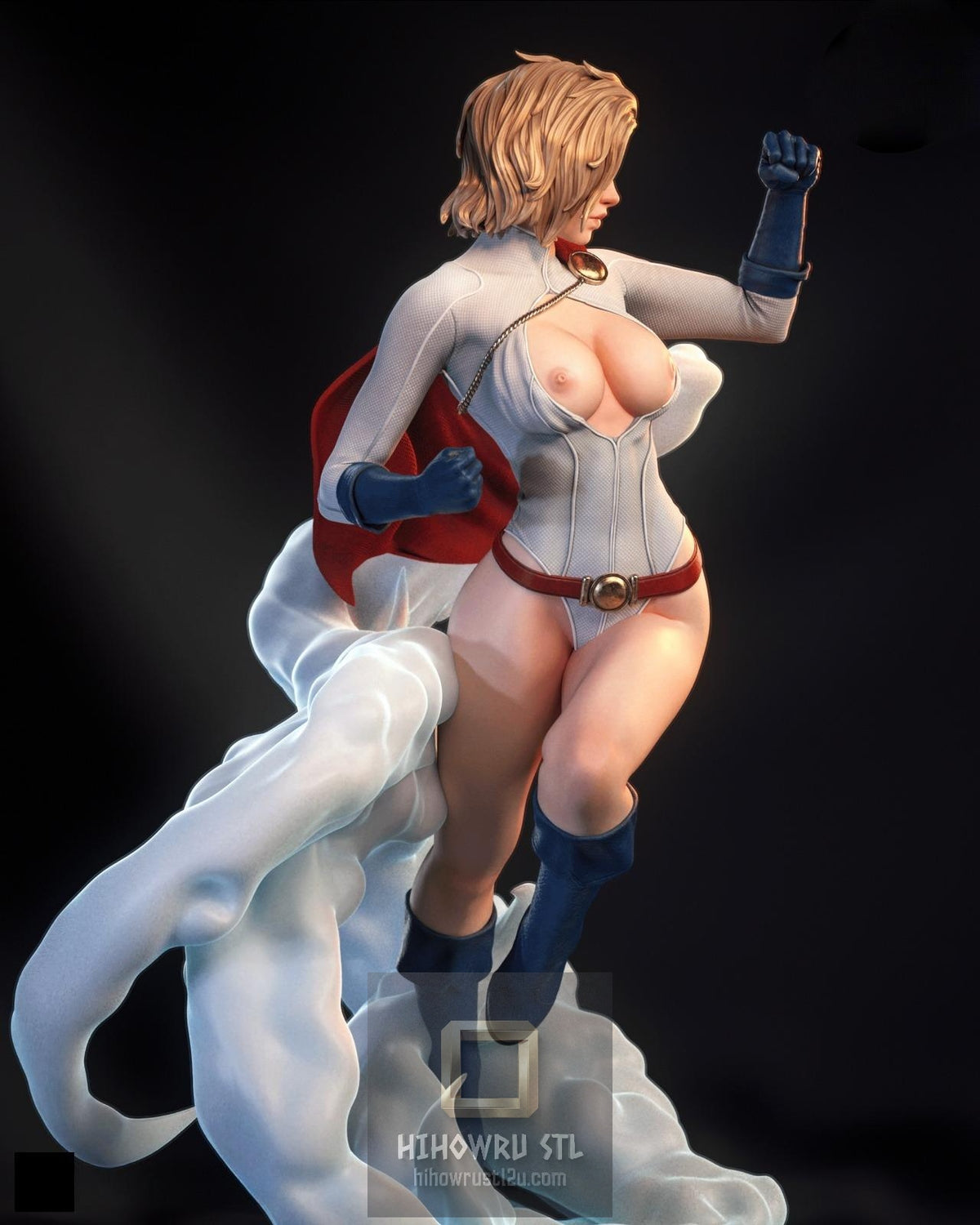 5522 Power Girl NSFW - DC Comics - STL 3D Print Files