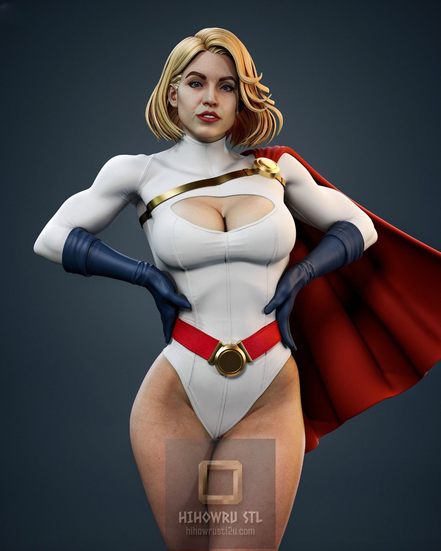4923 Power Girl - DC Comics - STL 3D Print Files