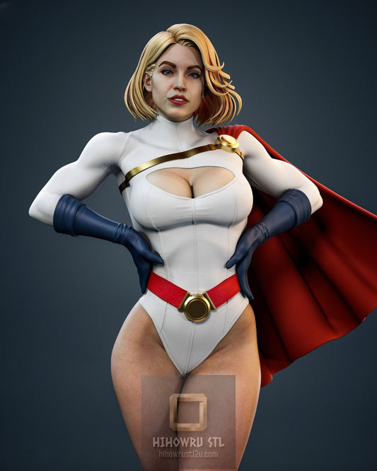 4923 Power Girl - DC Comics - STL 3D Print Files