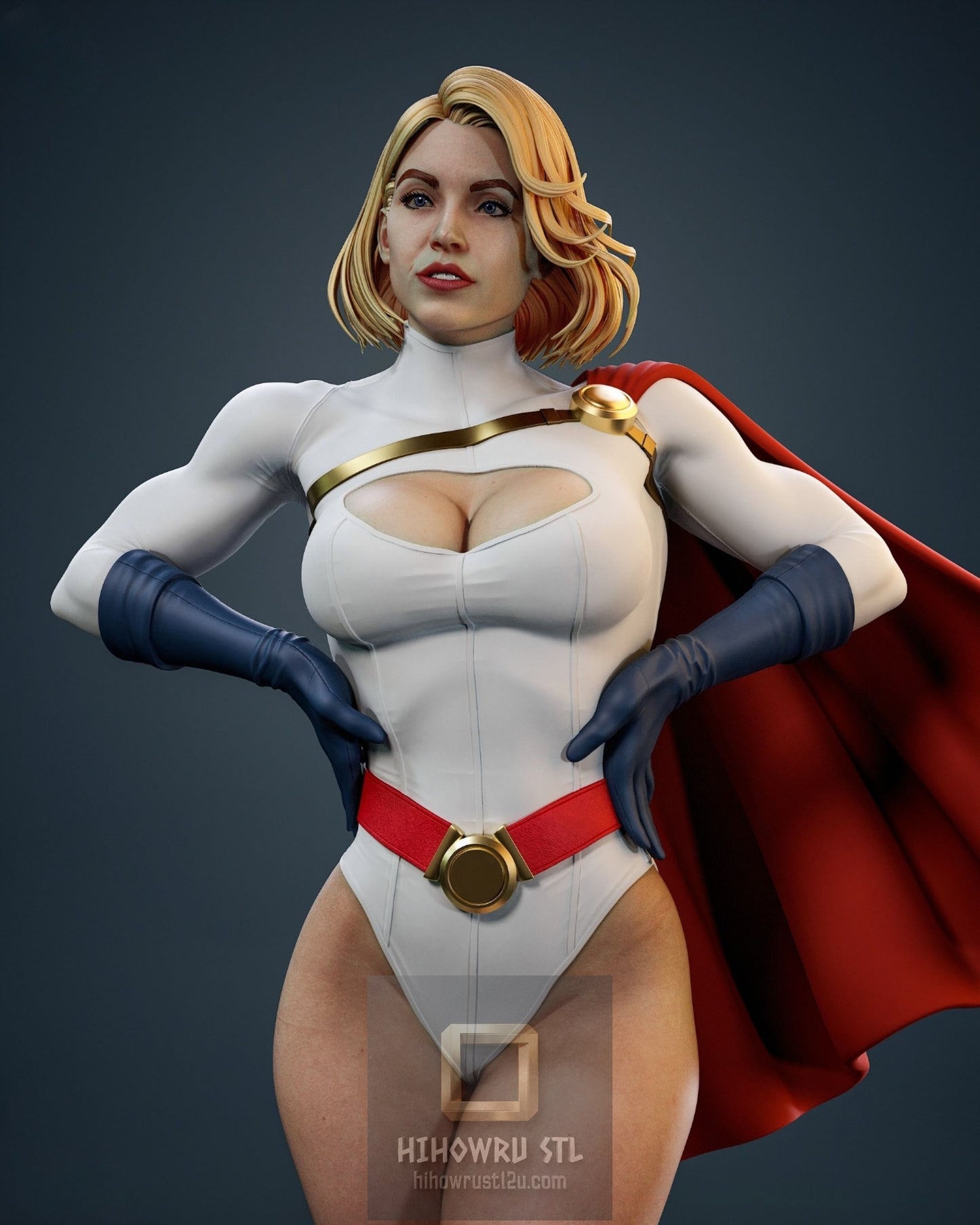 4923 Power Girl - DC Comics - STL 3D Print Files