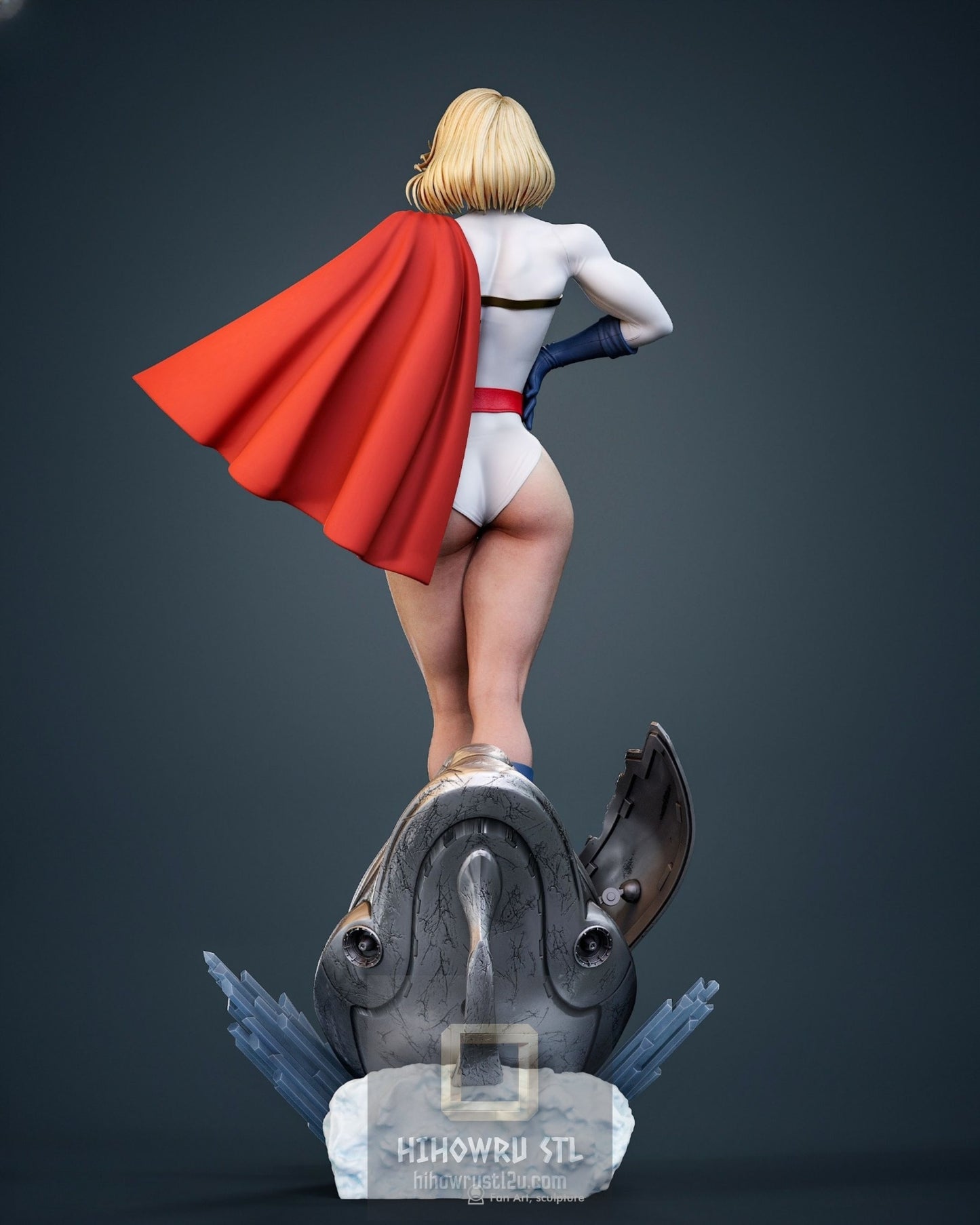 4923 Power Girl - DC Comics - STL 3D Print Files