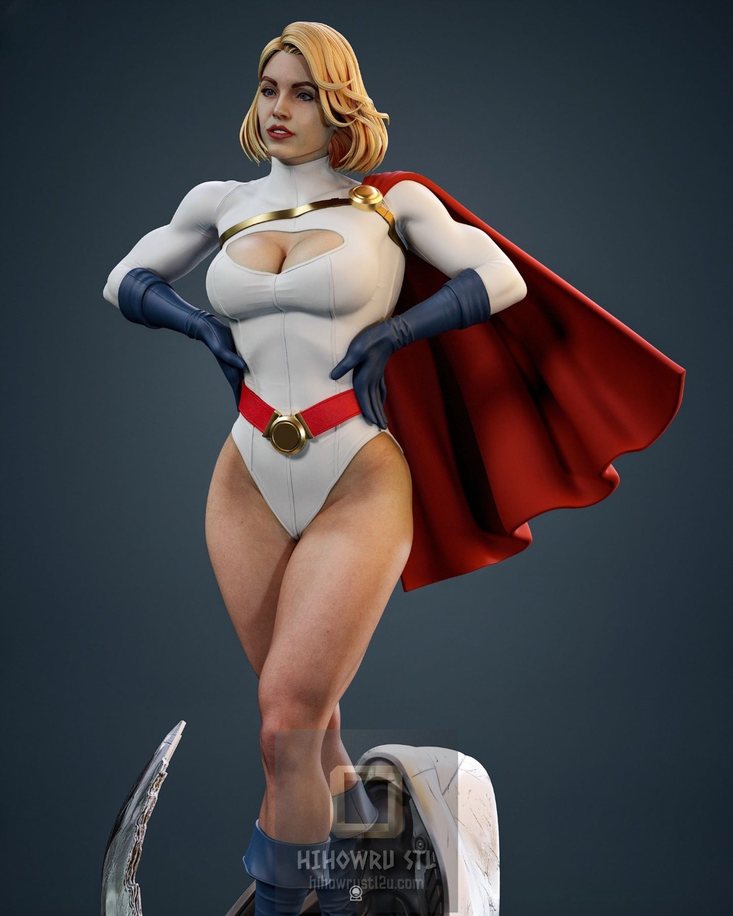 4923 Power Girl - DC Comics - STL 3D Print Files